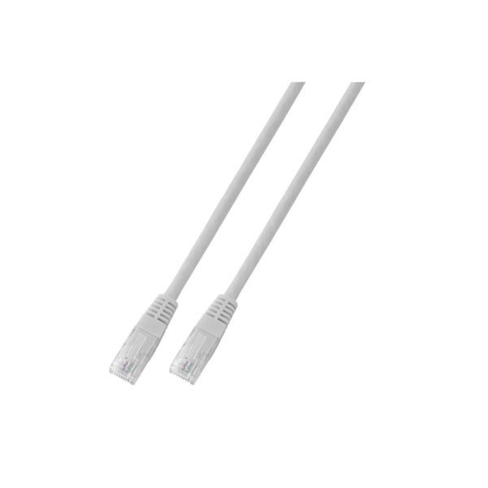 RJ45 Patch cable U/UTP, Cat.5e, PVC, CCA, 0.5m, white