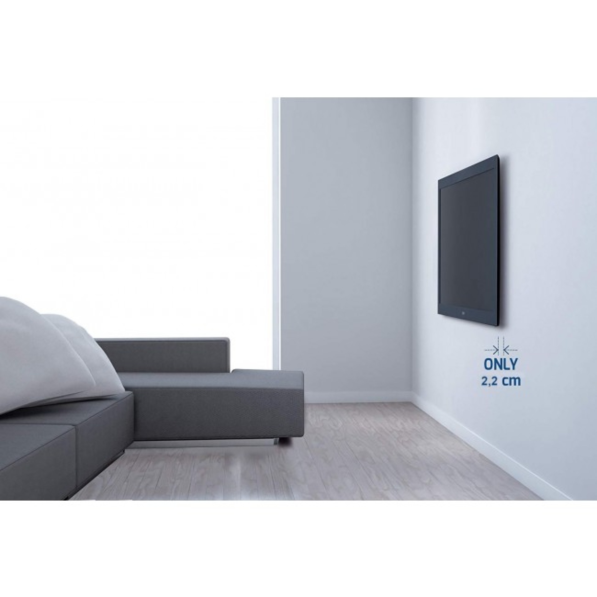 Slim Wall Bracket for OLED TV 32-65" Black