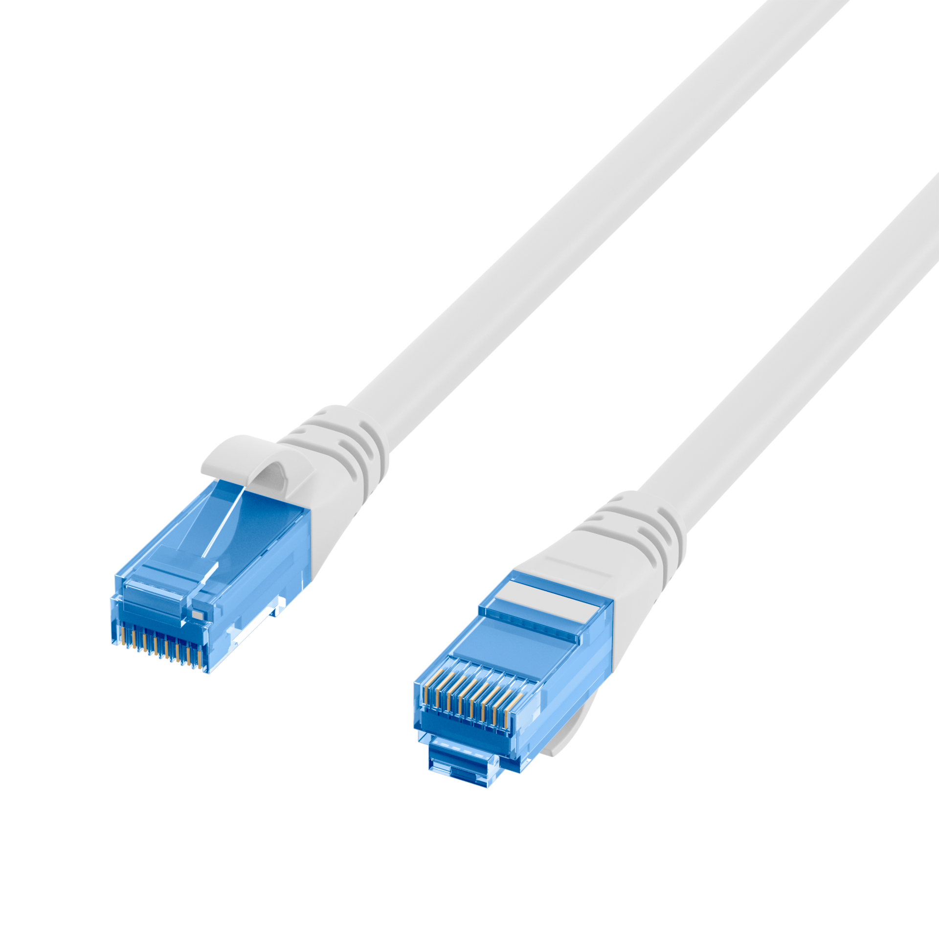 RJ45 Patch Cord Cat.6A U/UTP LSZH Premium 500MHz white 5m