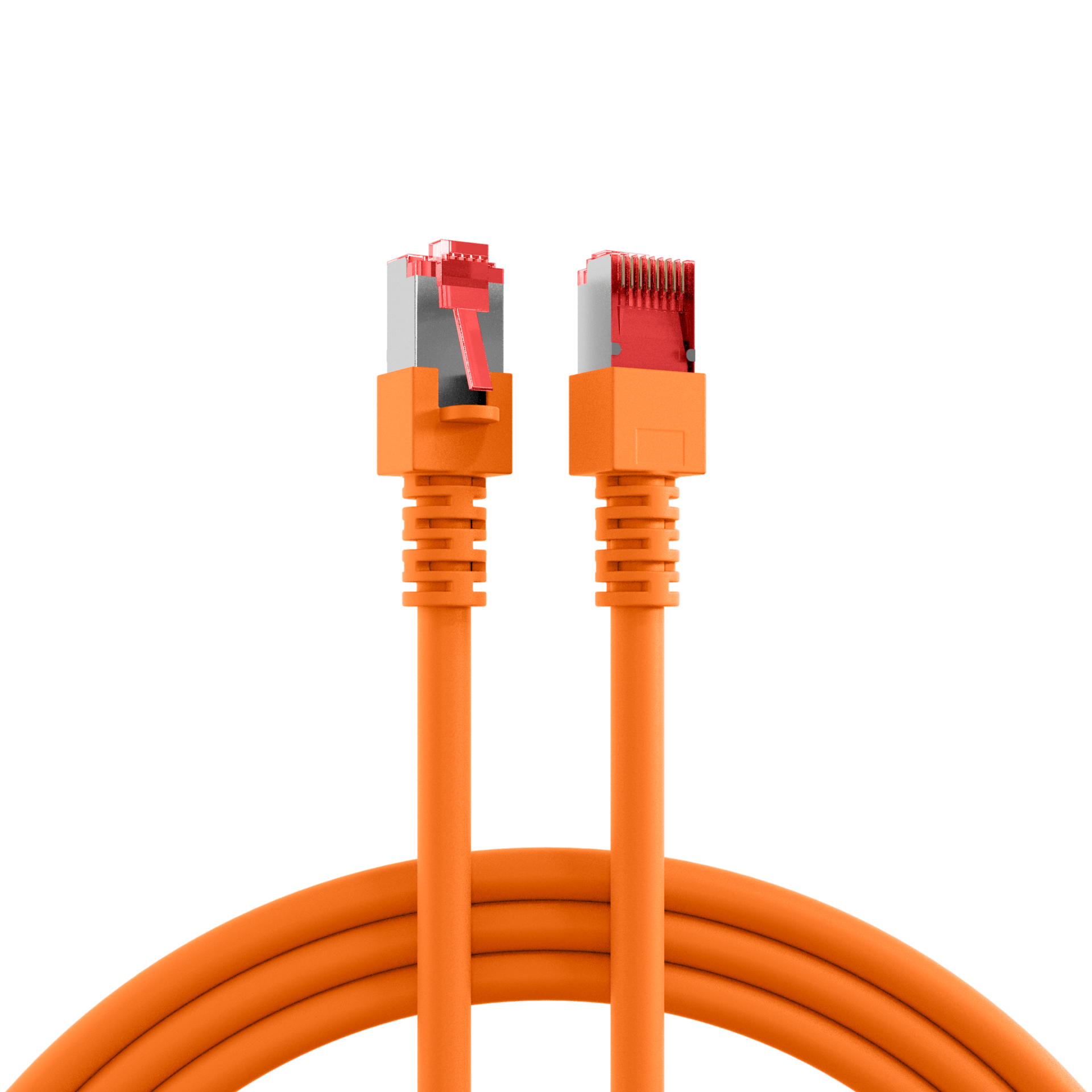 RJ45 Patch Cord Cat.6 S/FTP LSZH orange 1m