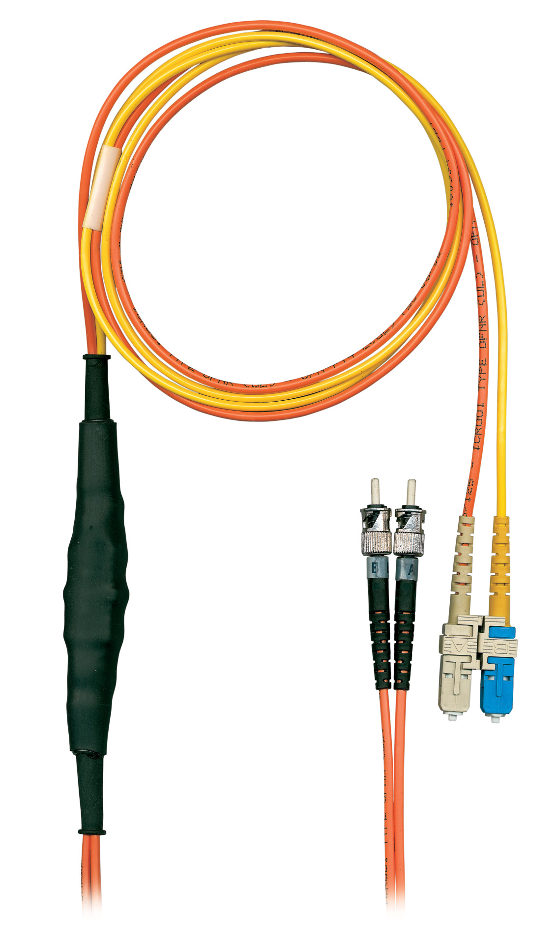 Mode Conditioning cable SC Duplex onto LC 50/125µ + LC 9/125µ, 2m