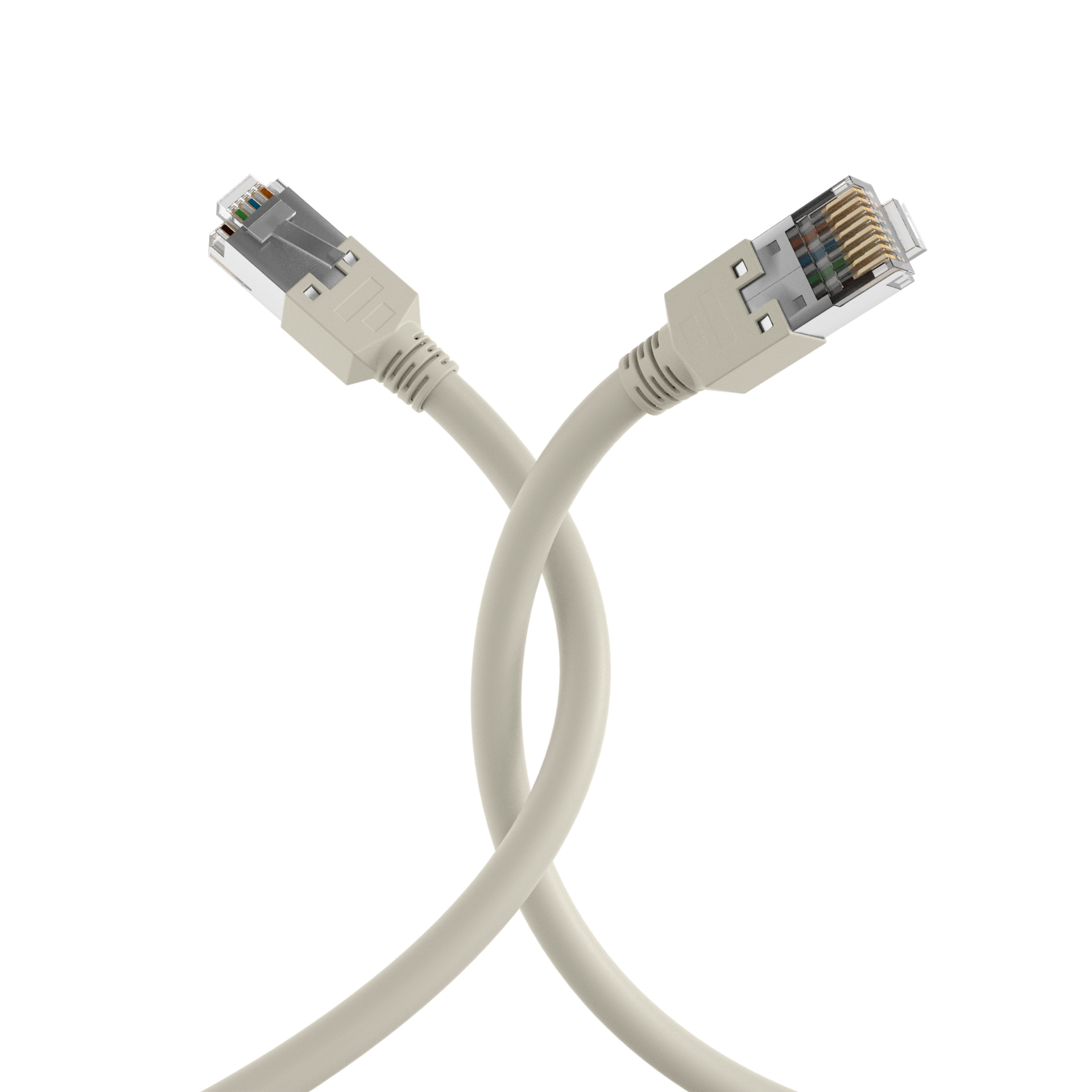 RJ45 Patch Cord Cat.5e S/UTP PVCDätwyler 5502 TM11 grey 10m