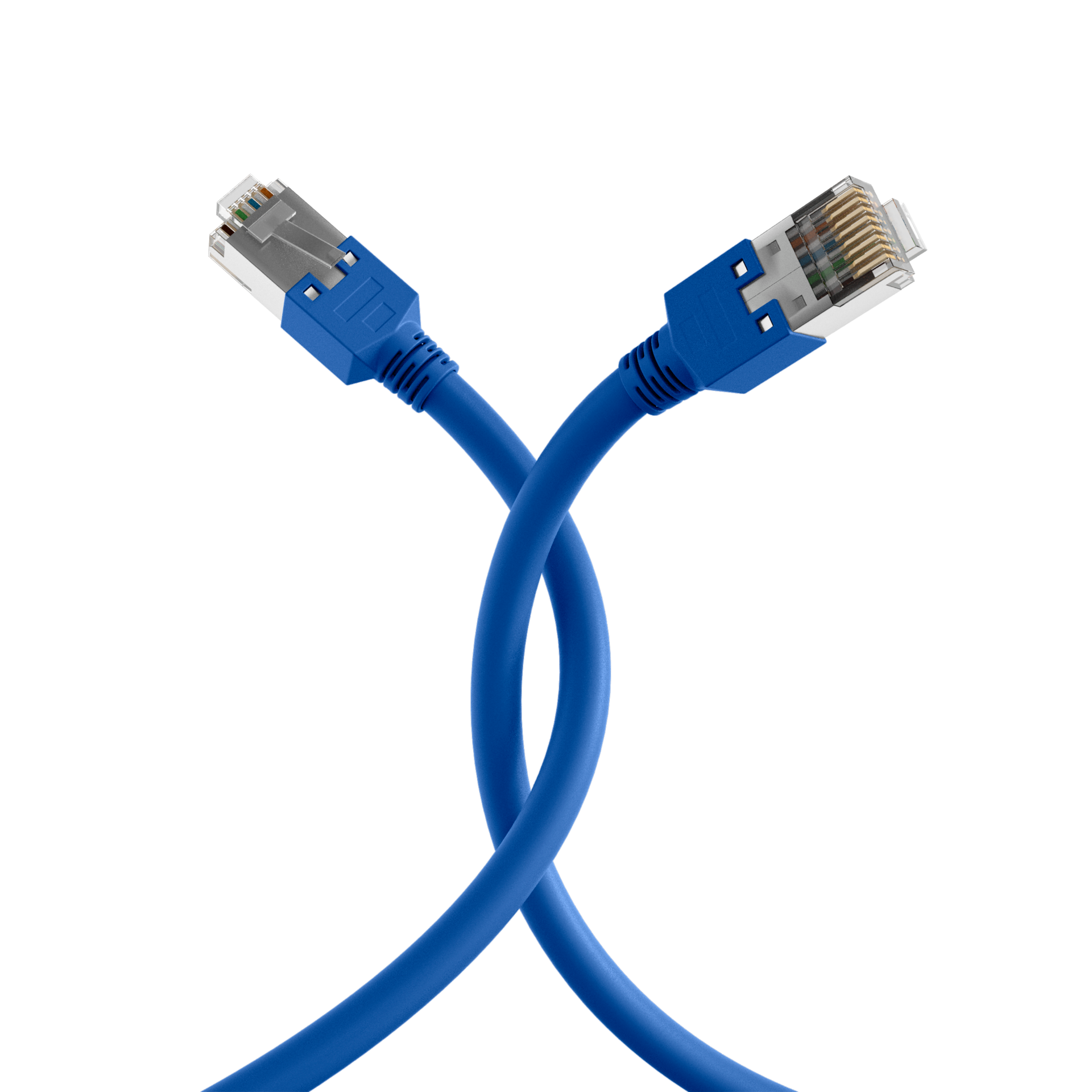 RJ45 Patch Cord Cat.5e F/UTP LSZHDraka UC300 TM11 blue 25m