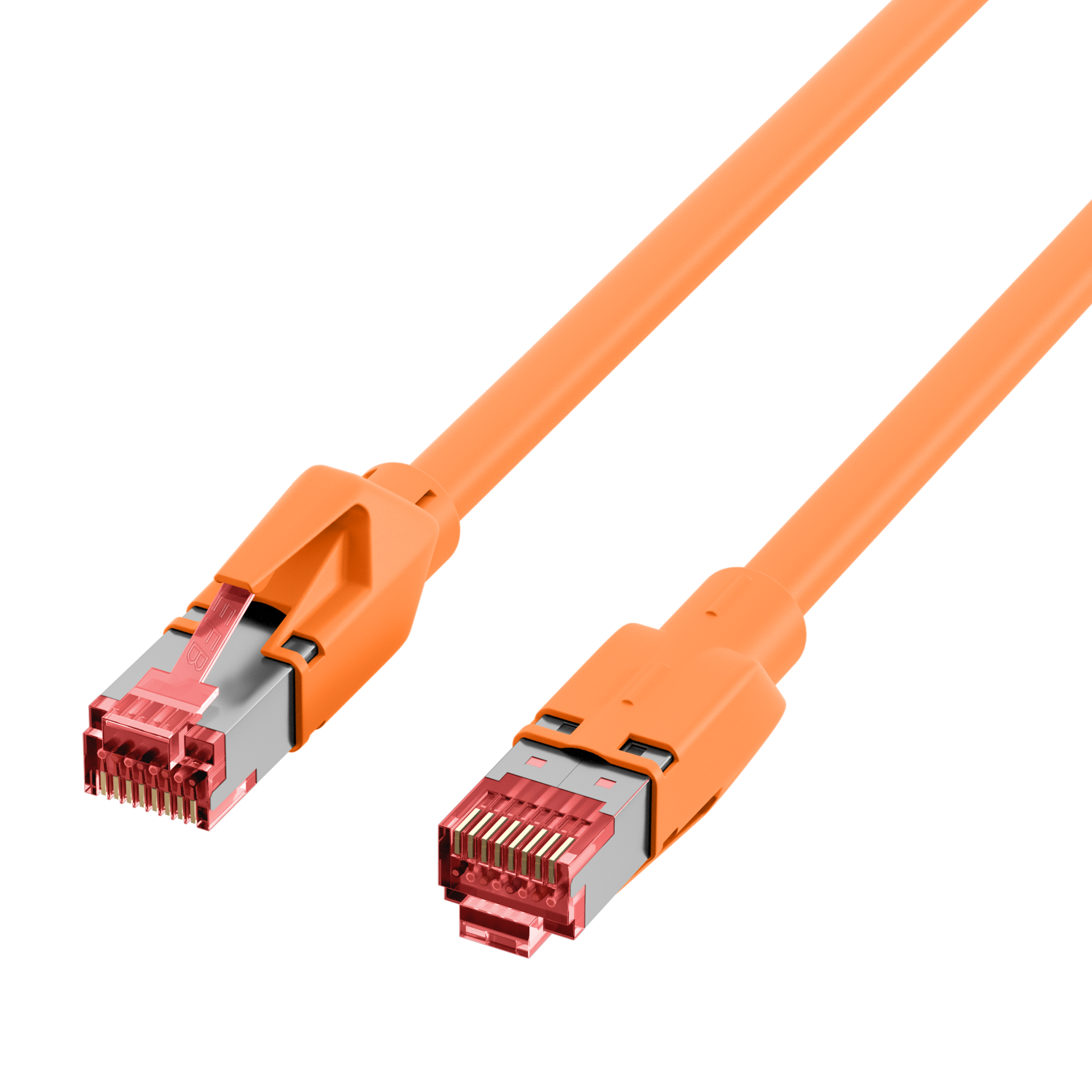 RJ45 Patch Cord Cat.6A S/FTP LSZH Dätwyler 7702 TM21 orange