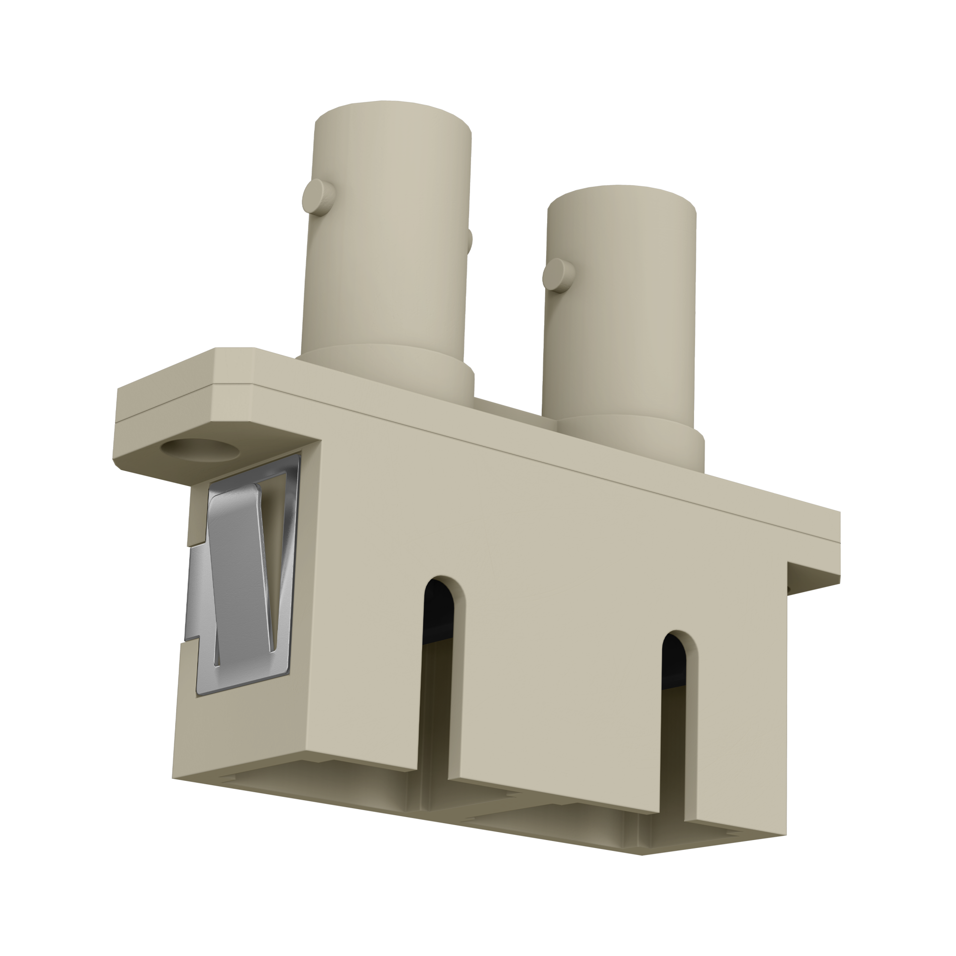 Adapter  SC-ST Duplex OM1-5 beige 