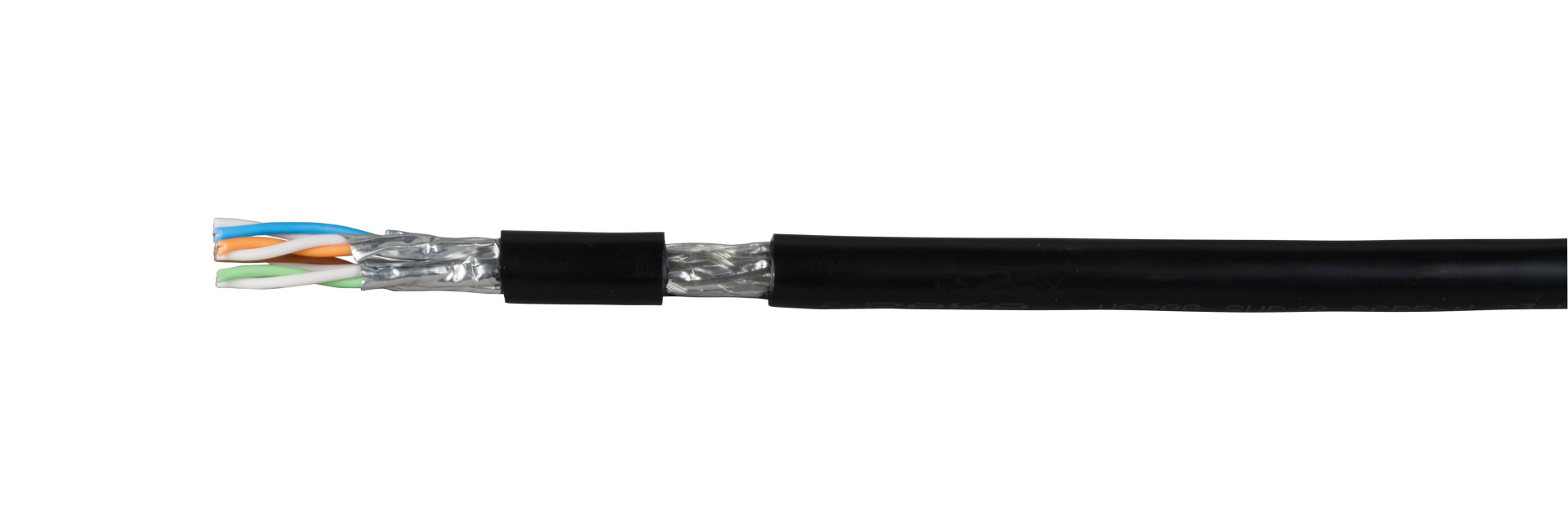 ICS IE UC900 SS23 Cat.7 (L)H + armouring + PE, UV-resistant, black