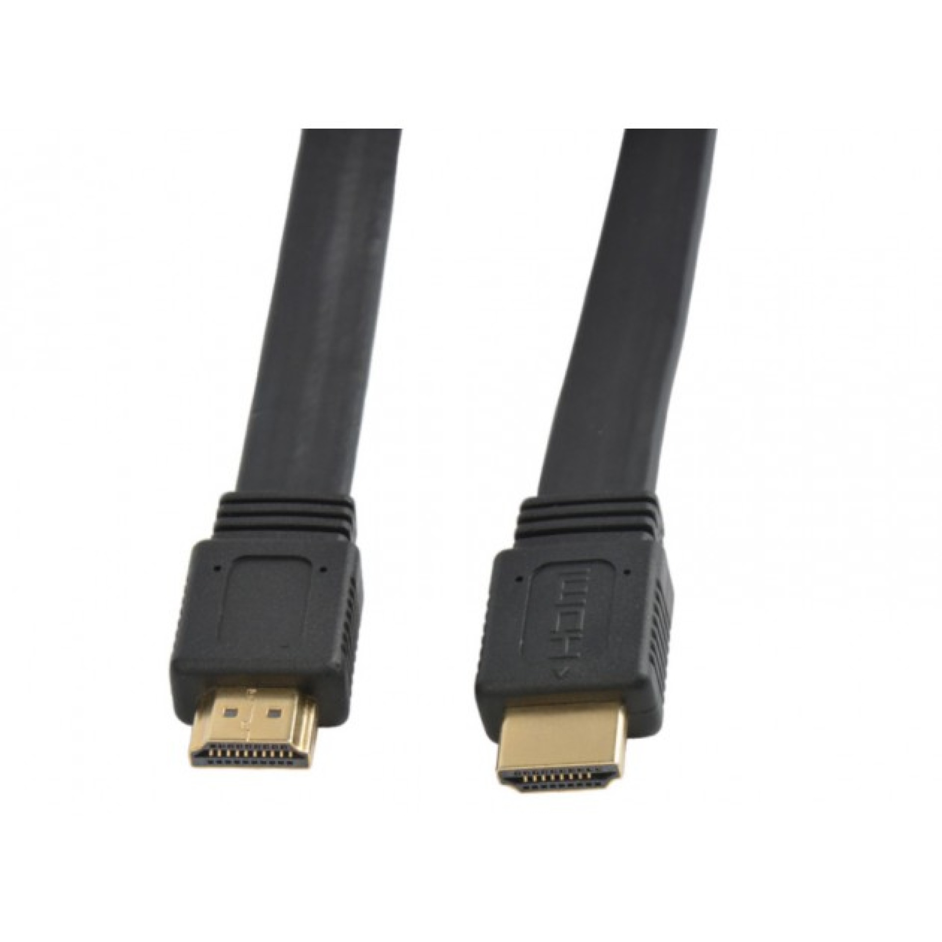HDMI High Speed with Ethernet Flat Cable 4K 60Hz 2m