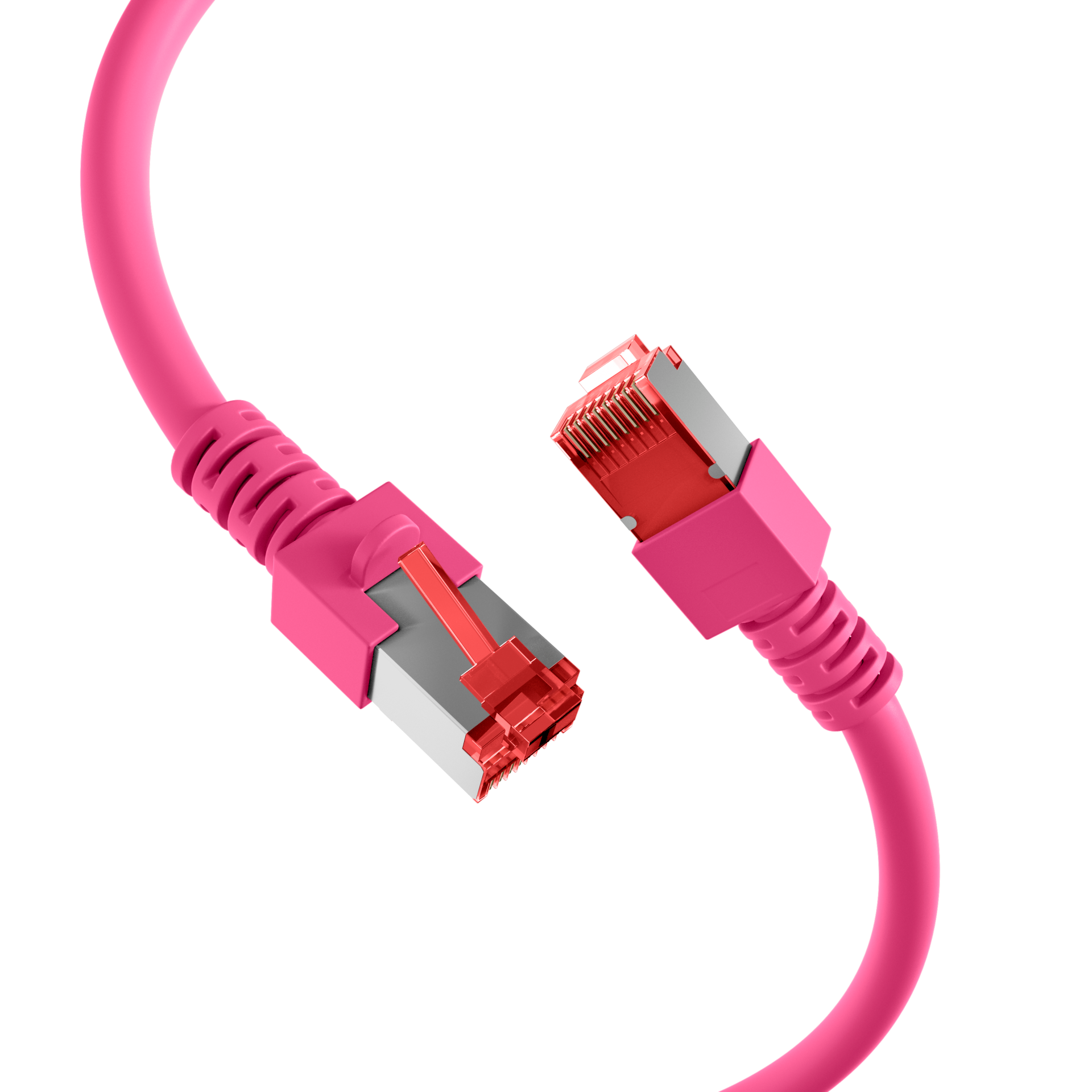 RJ45 Patch Cord Cat.6 S/FTP LSZH magenta 5m