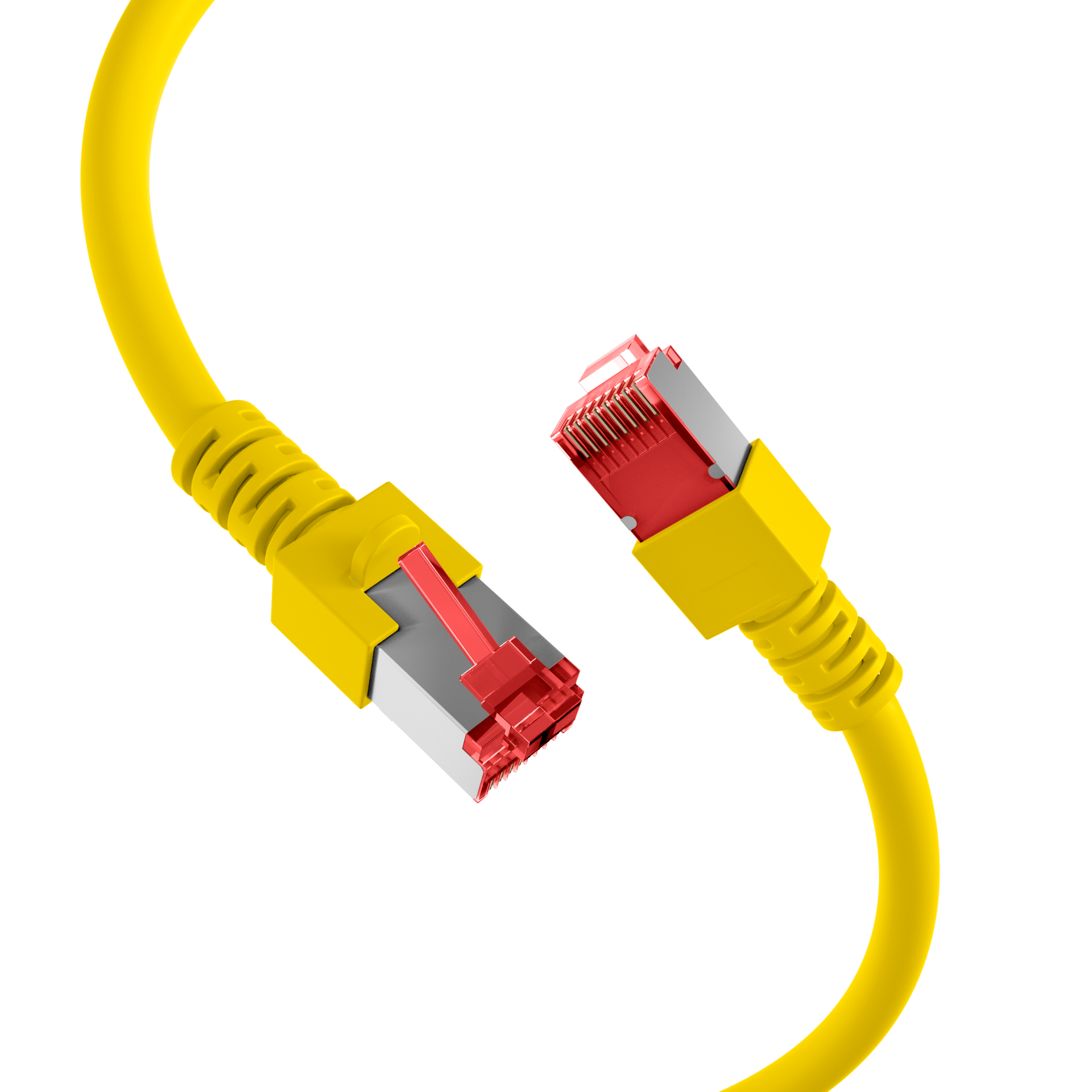 RJ45 Patch Cord Cat.6 S/FTP LSZH yellow 0,25m