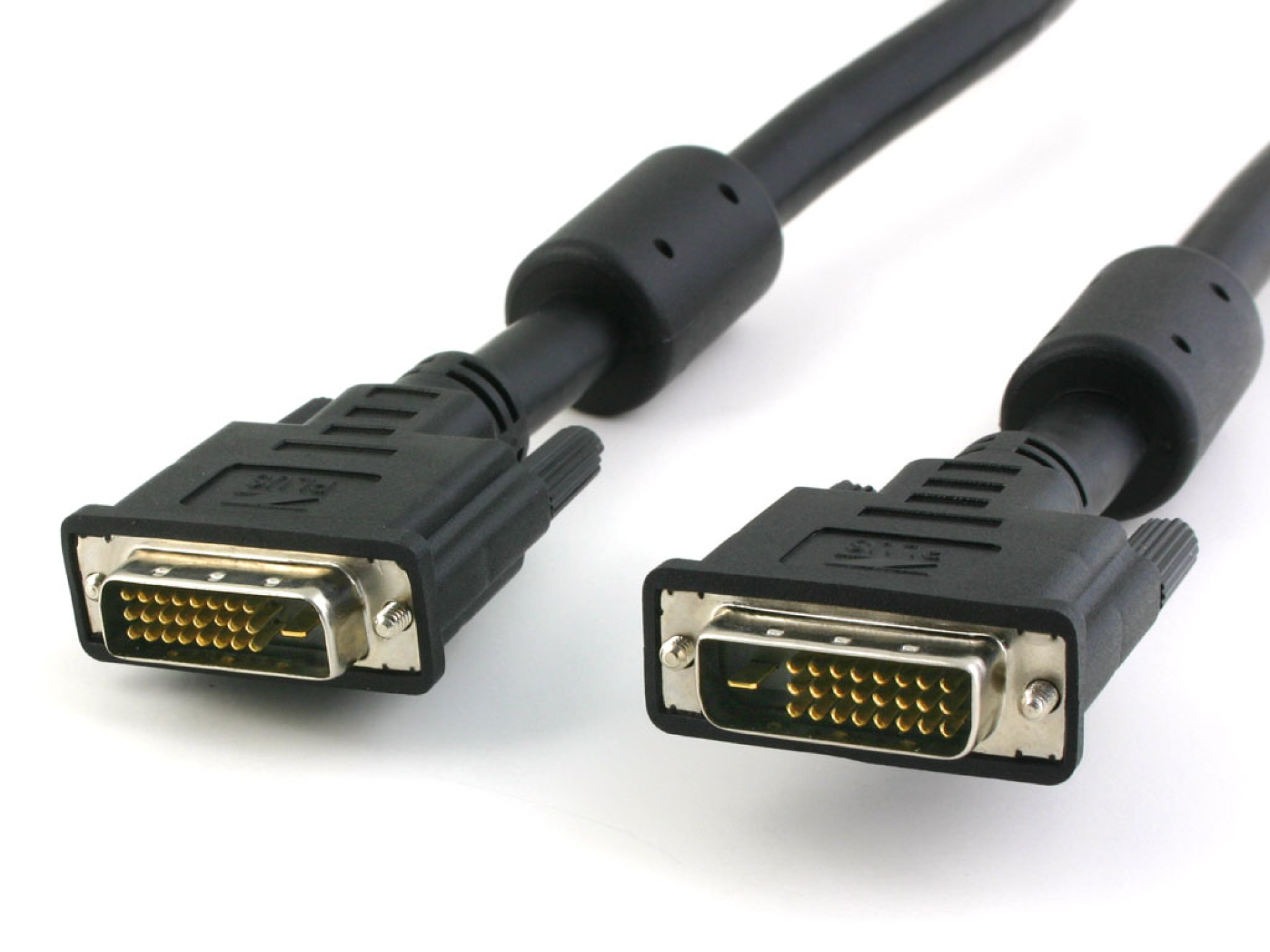 DVI-D Dual-Link Connecting cable M / M, with ferrite 5 m