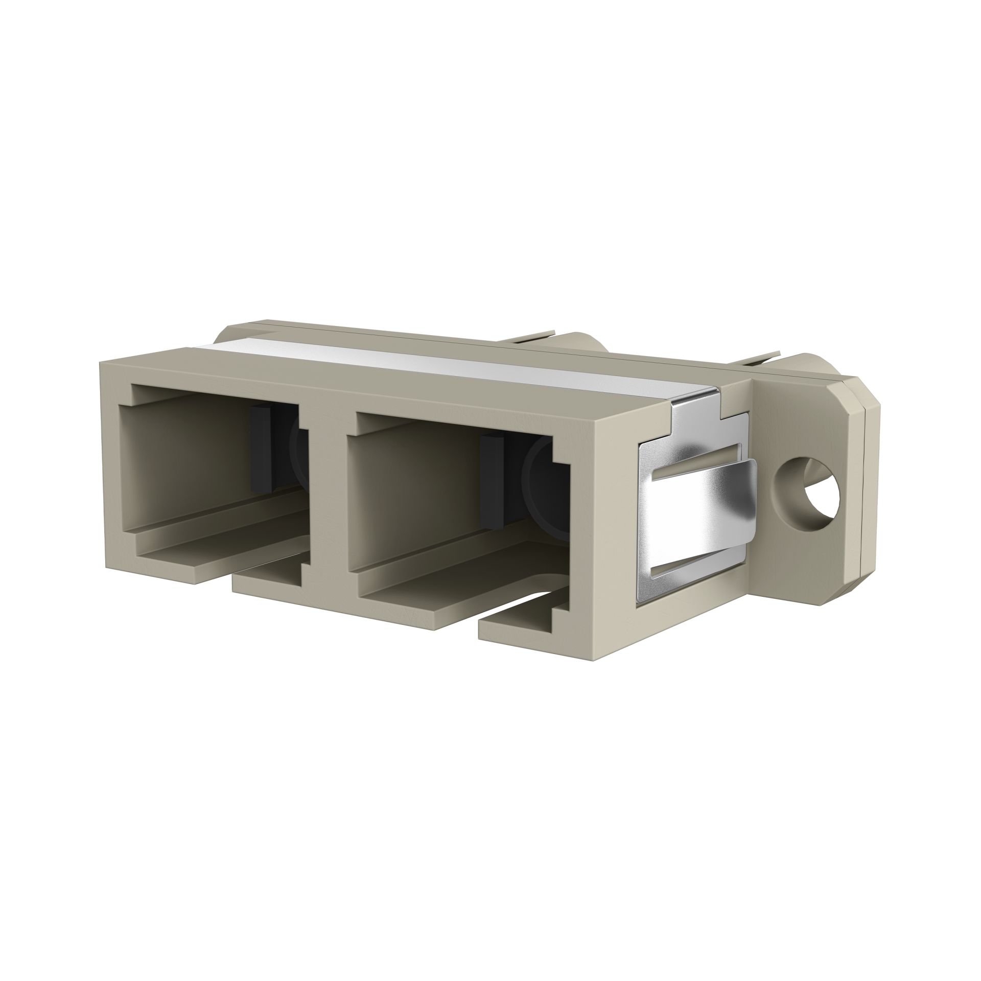 Adapter  SC-ST Duplex OM1-5 beige 