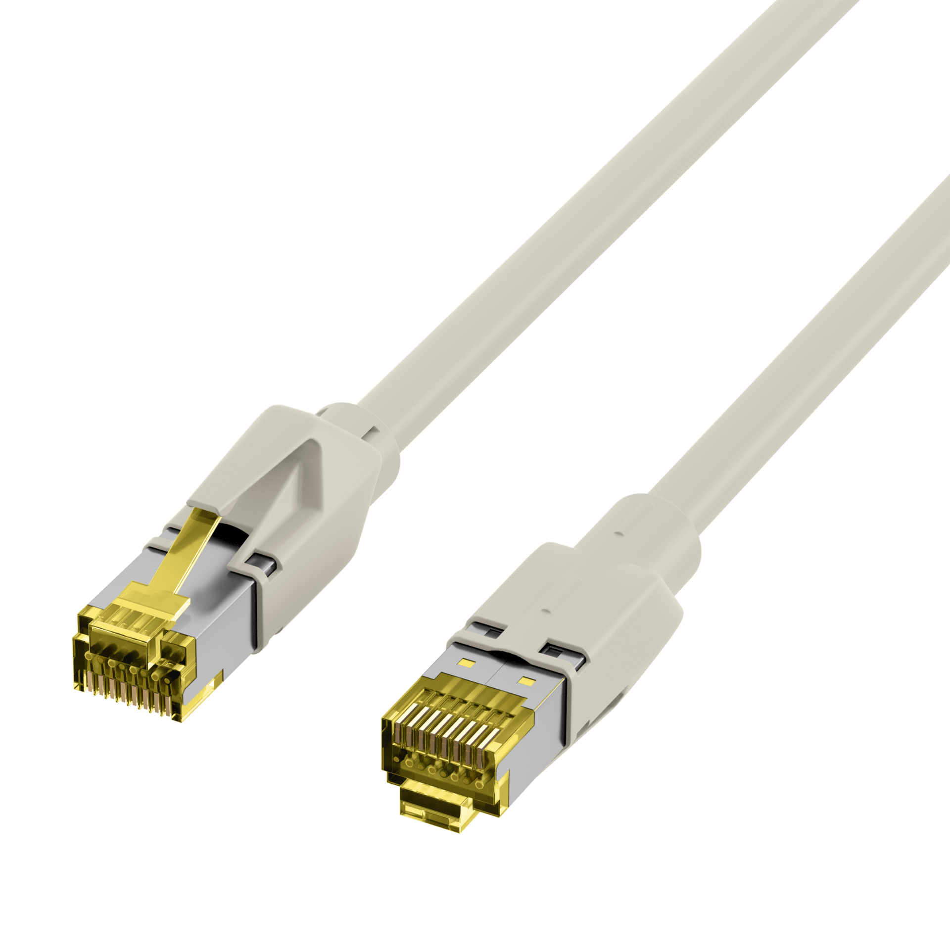 RJ45 Patch Cord Cat.6A S/FTP LSZH Draka UC900 TM31 grey 25m