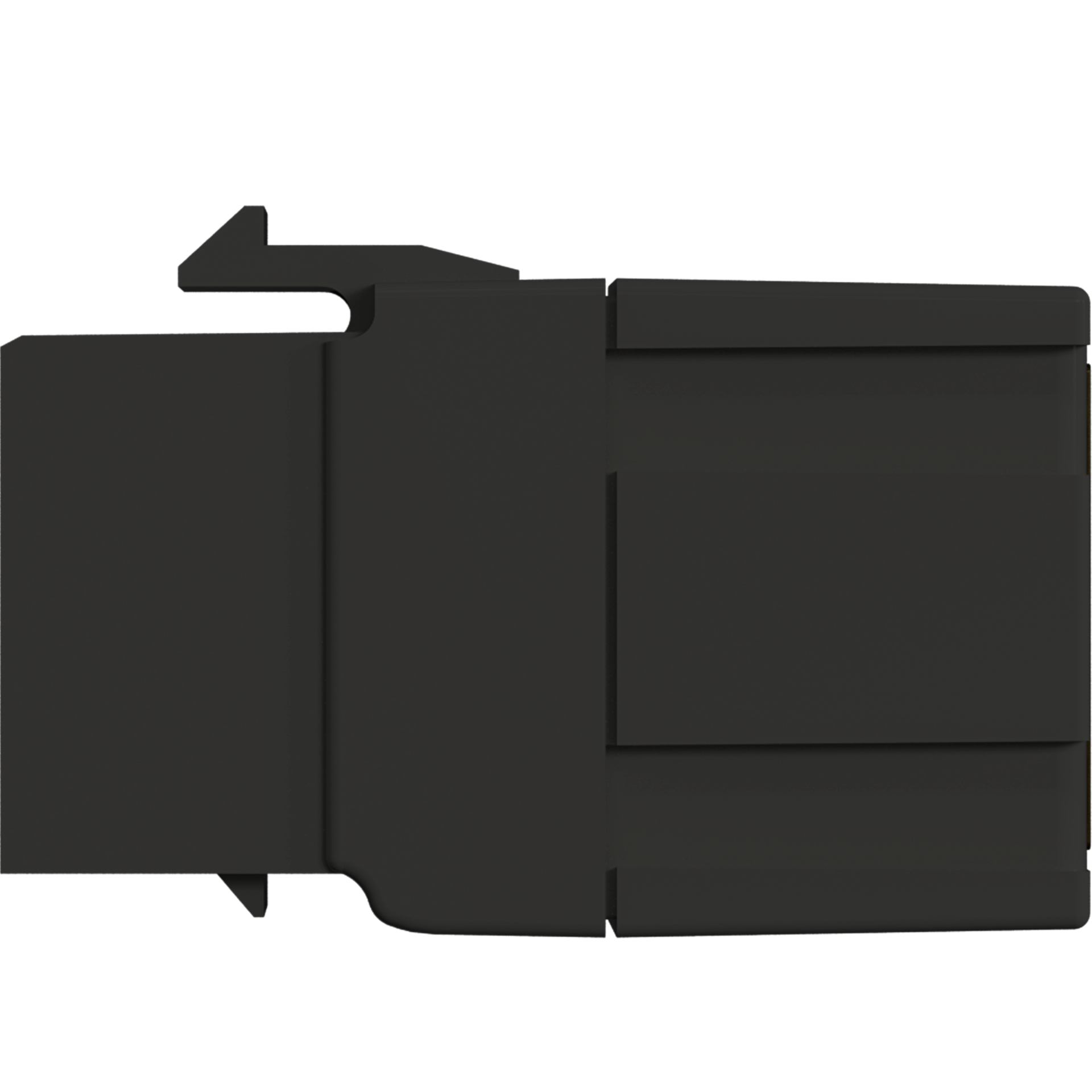 Keystone Snap-In Adapter HDMI A - A, black