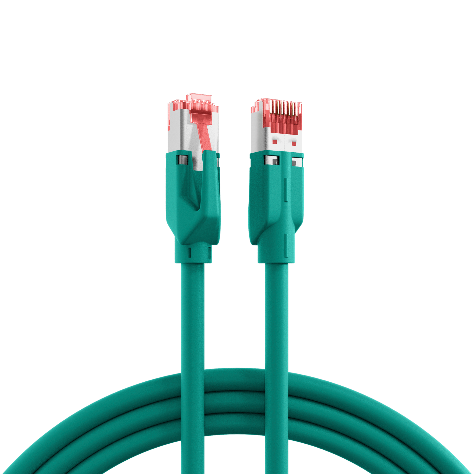 RJ45 Patch Cord Cat.6A S/FTP LSZH Draka UC900 TM21 green 2m