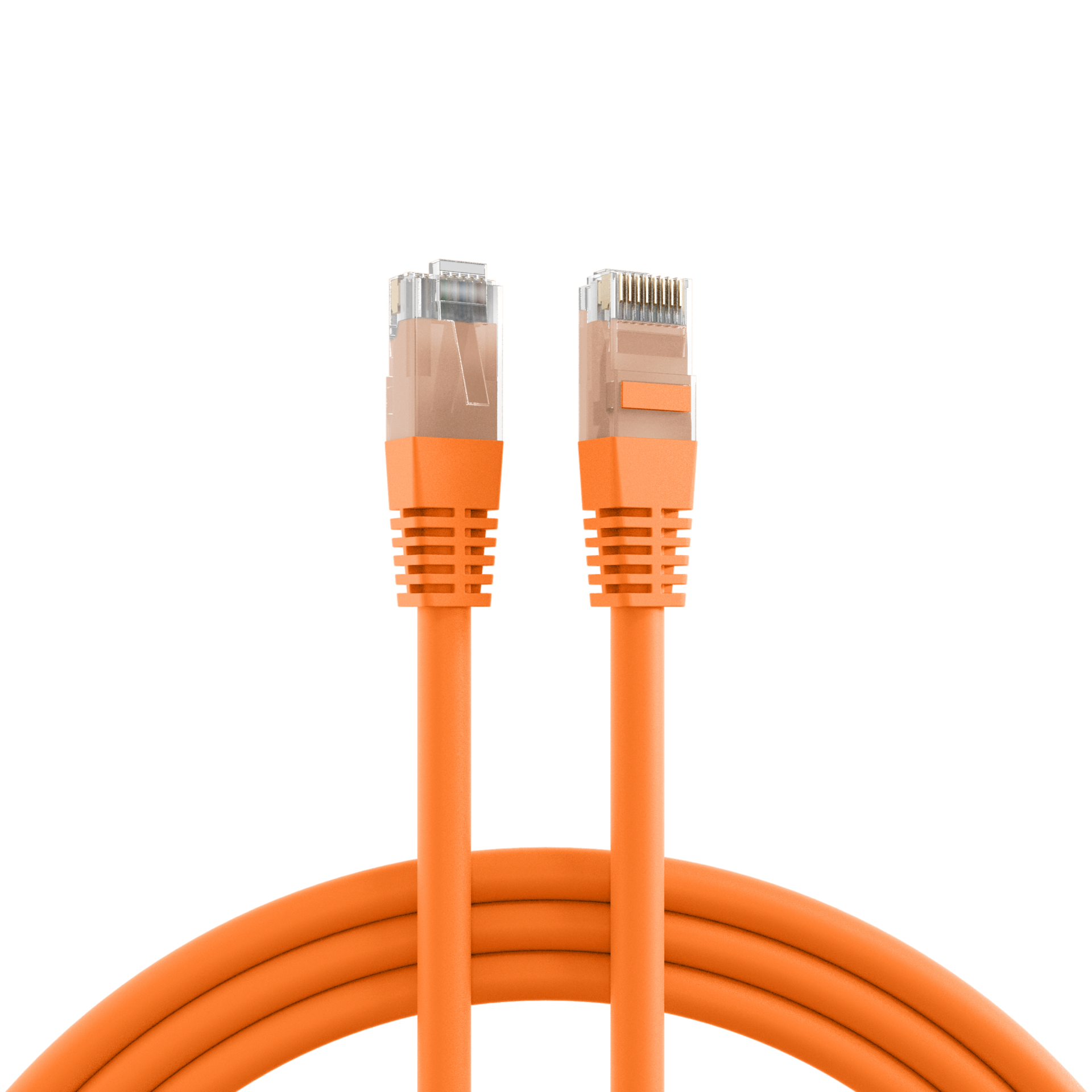 RJ45 Patch Cord Cat.6 U/UTP PVC CCA orange 3m