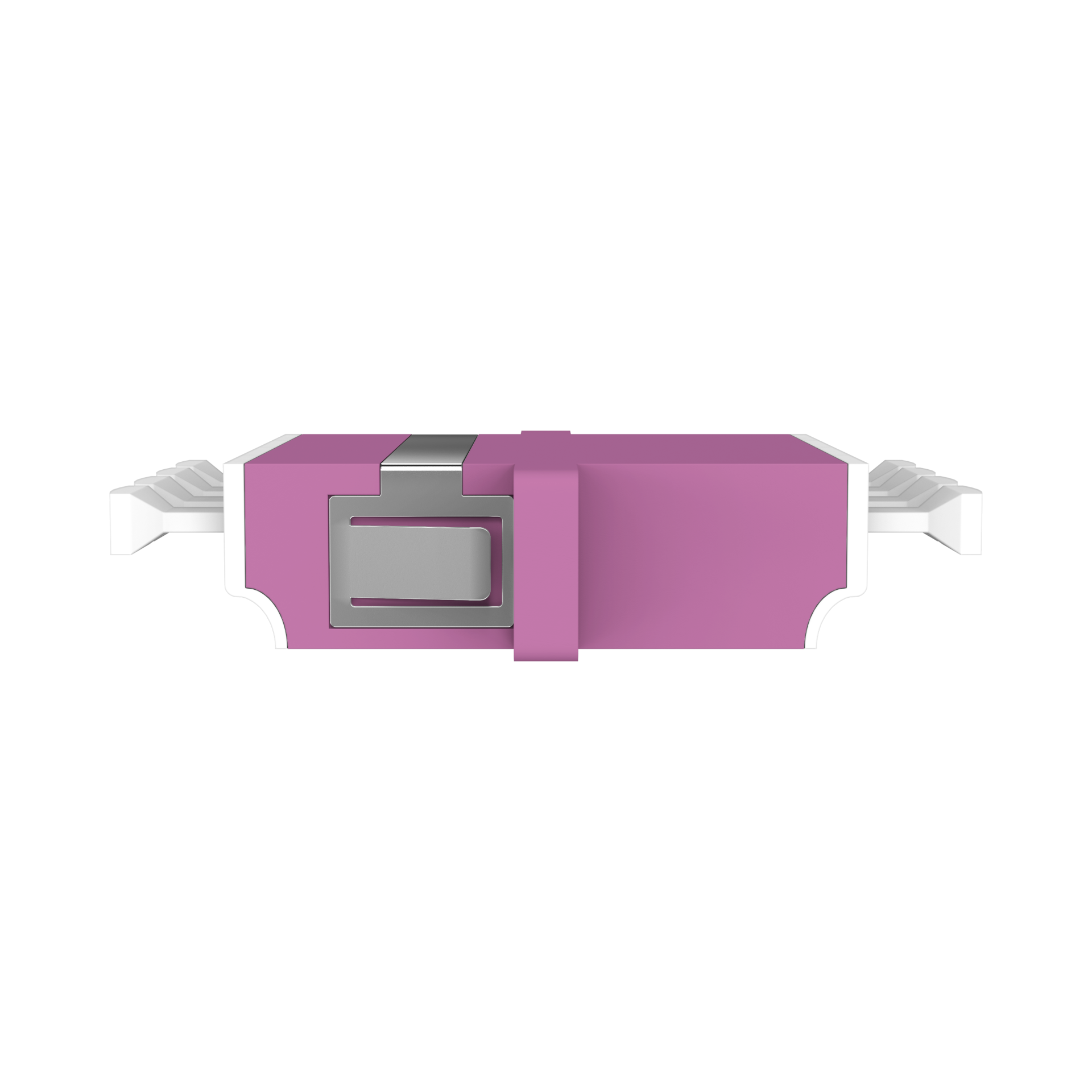 Adapter  LC Quad OM4 erica violet 