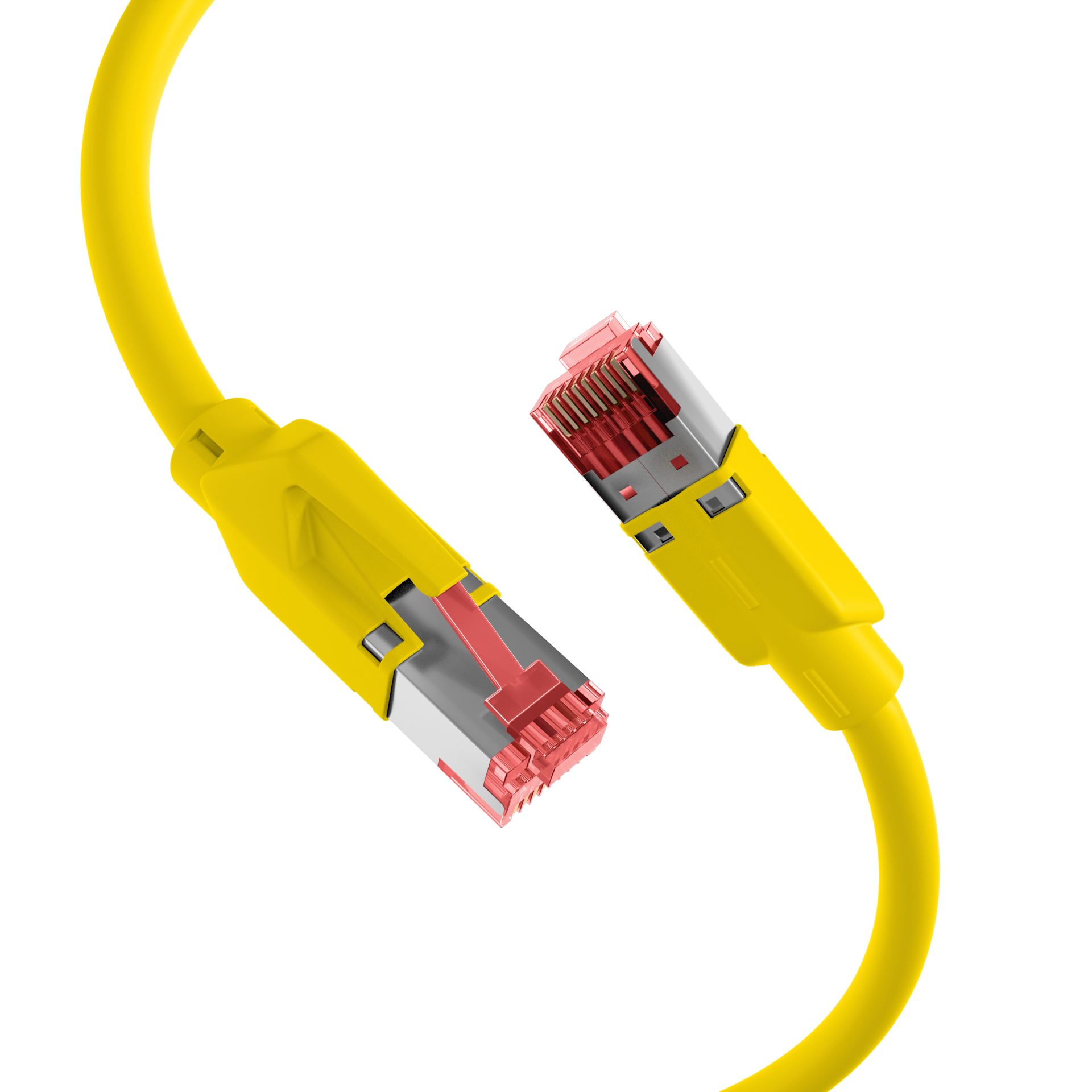 RJ45 Patch Cord Cat.6A S/FTP LSZH Draka UC900 TM21 yellow 20m