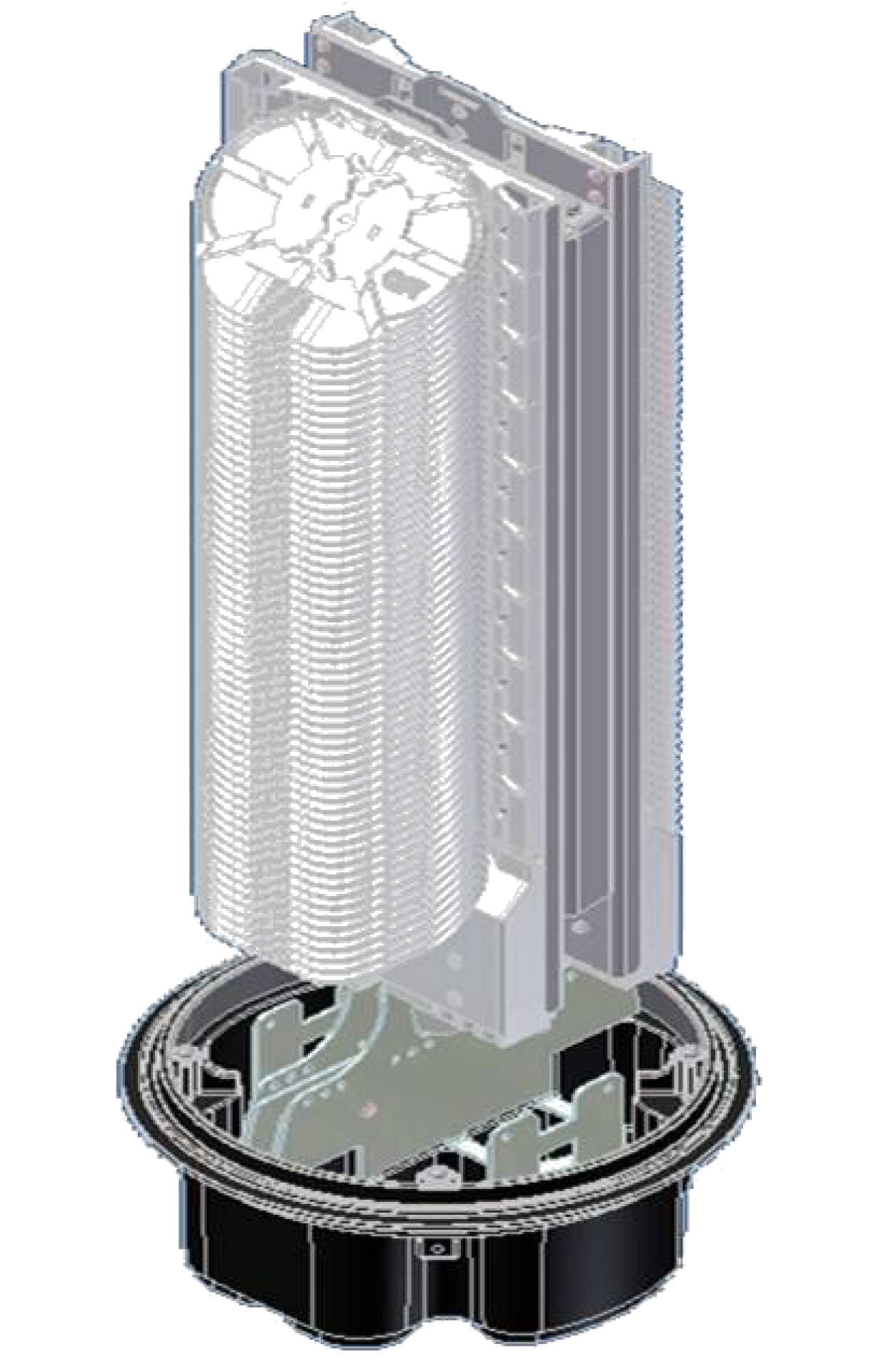 Accessories Splice cassettes Heat 4 cassettes, (4x12) 6mm high