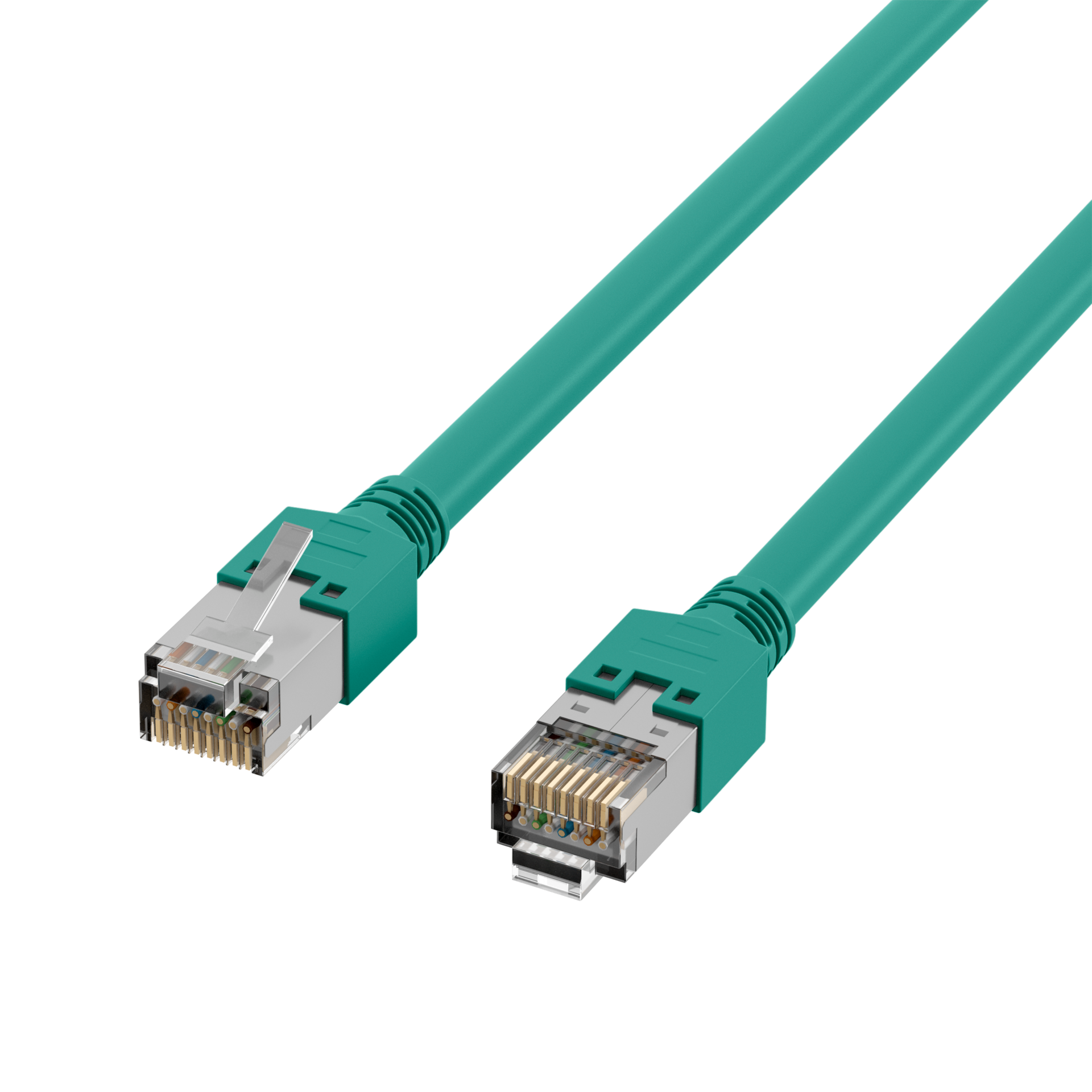 RJ45 Patch Cord Cat.5e S/UTP PVCDätwyler 5502 TM11 green 25m