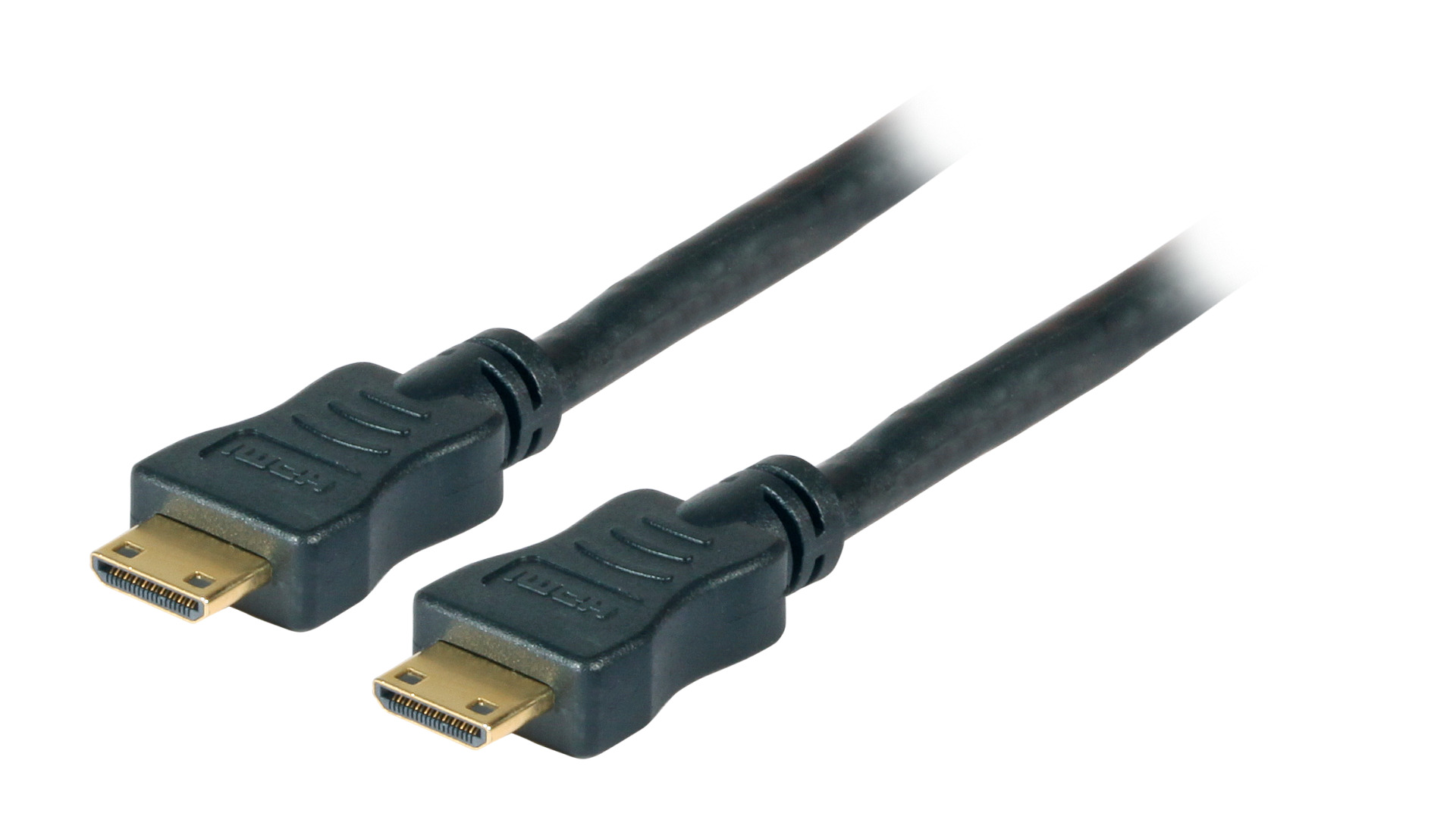 HighSpeed HDMI™ Kabel w.Eth.,C-C St-St 2,0m schwarz