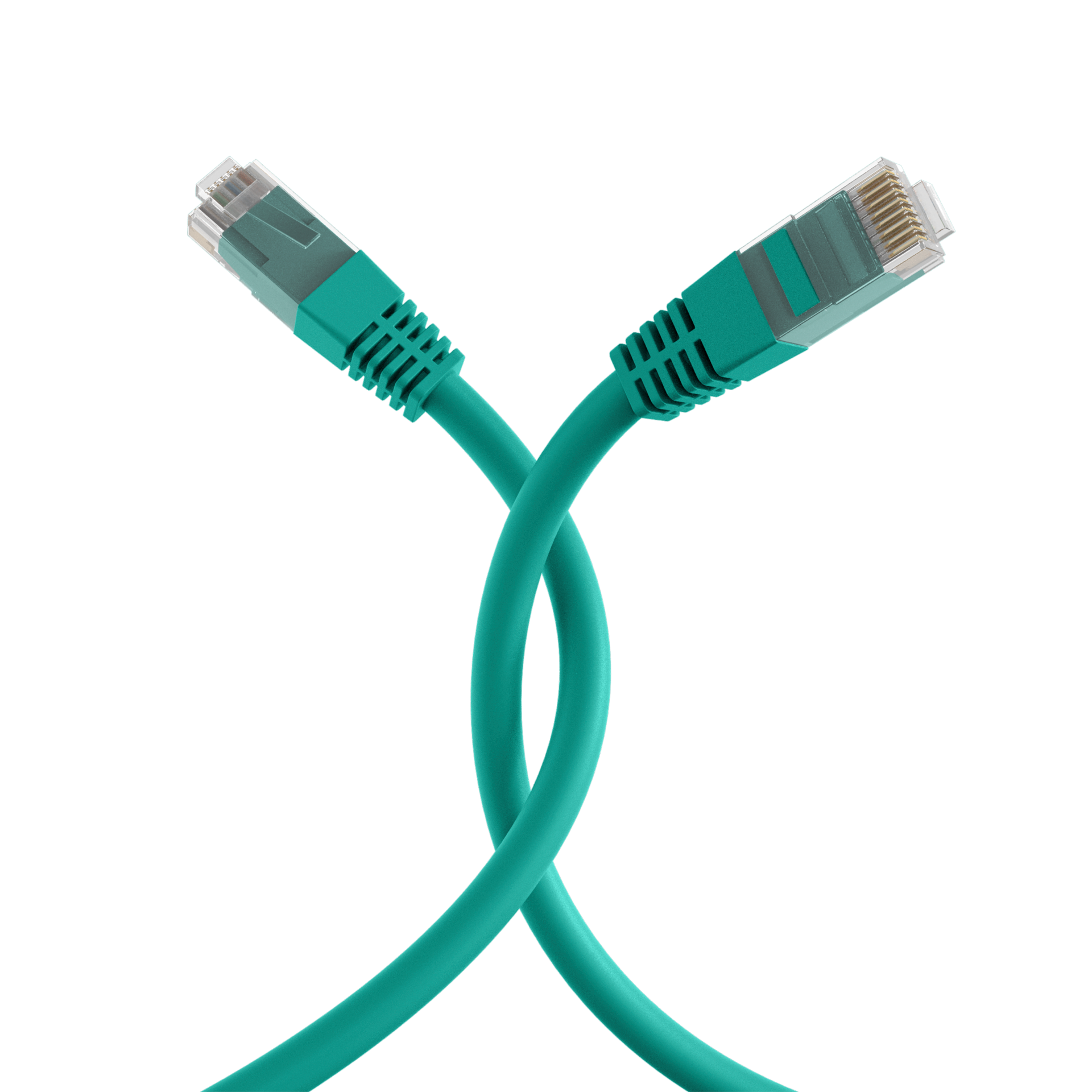 RJ45 Patch Cord Cat.5e U/UTP PVC CCA green 7,5m