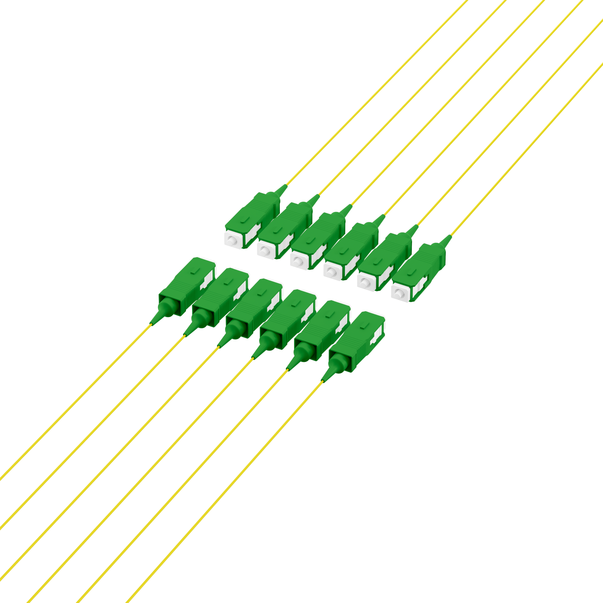 Fiber Pigtail SC/APC OS2 G652D-Yellow 2m - 1 piece