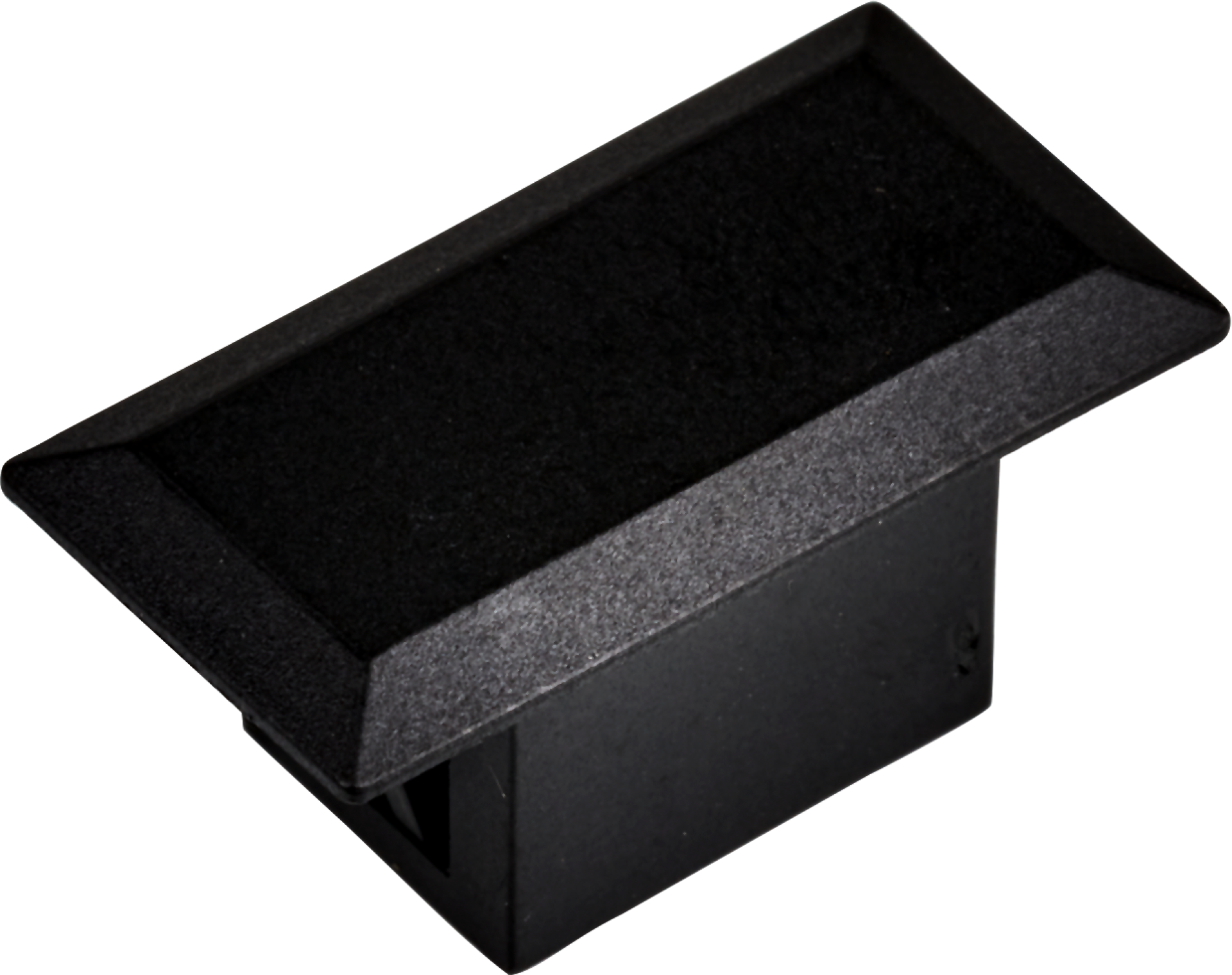 Dust cover plastic black for E2000®/SC simplex/LC-Duplex, PU 100