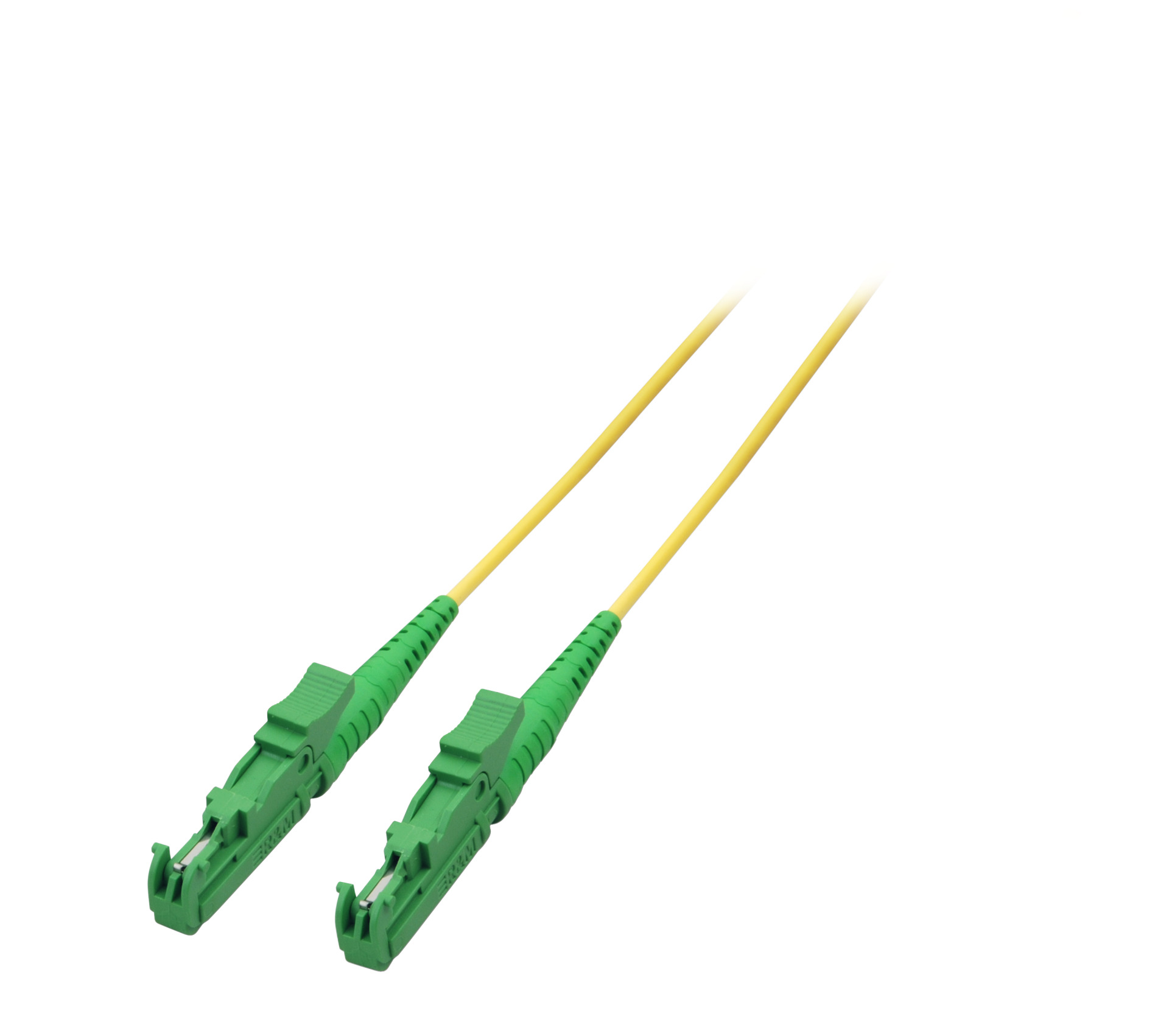 Simplex Fiber Optic Patch Cable E2000®/APC-E2000®/APC G657A 20m 3,0mm Yellow