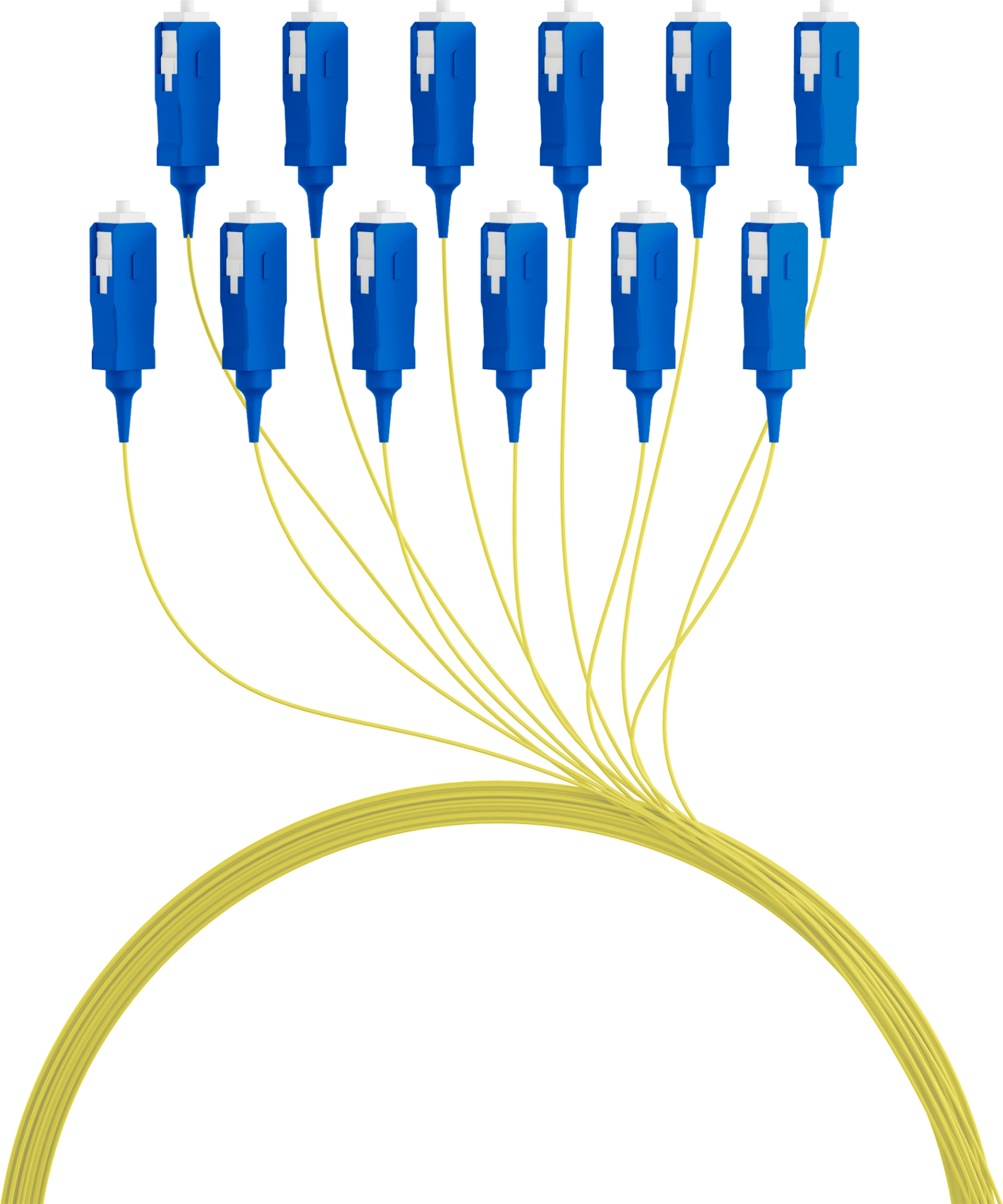 Fiber Pigtail SC OS2 G652D-Yellow 2m - 1 piece