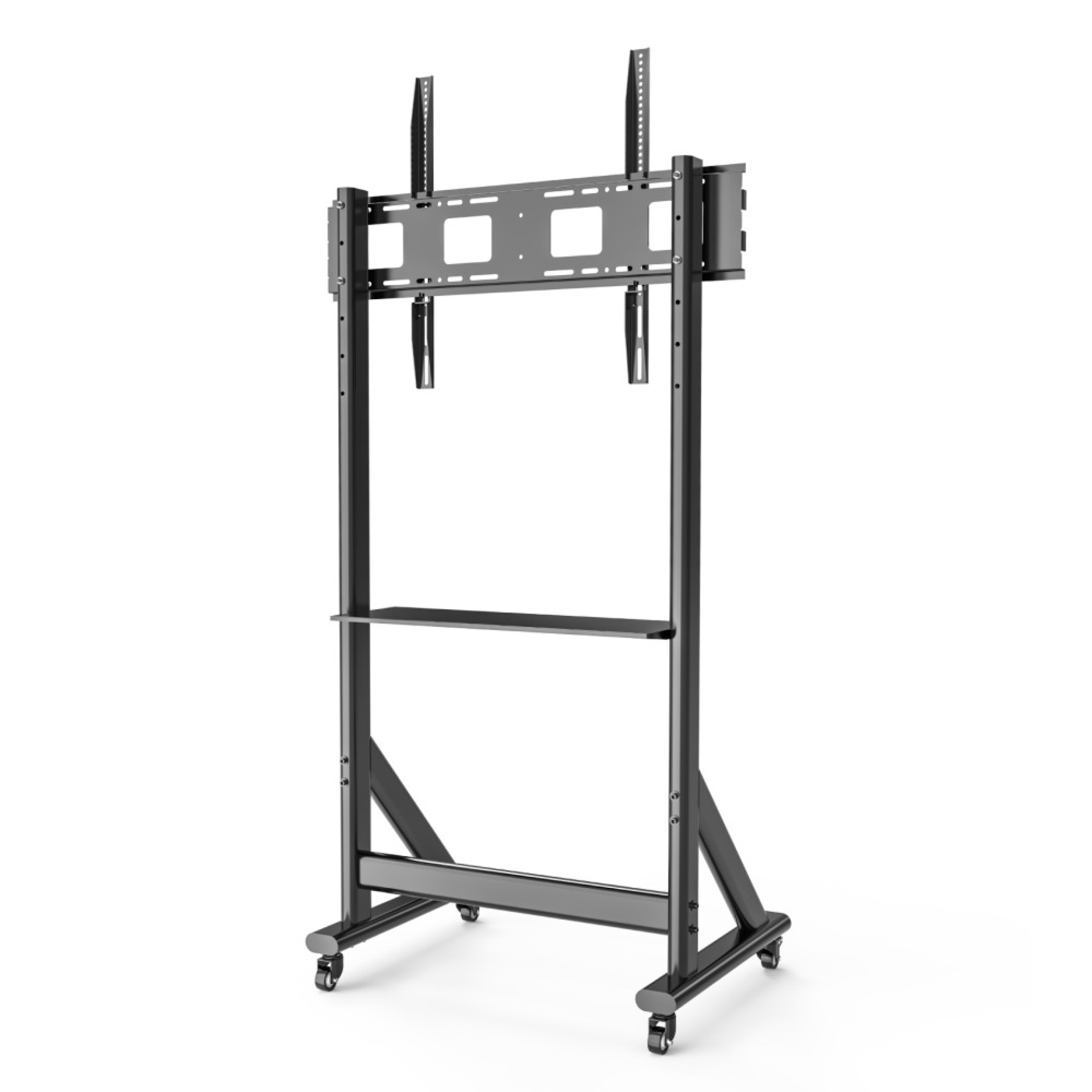TV Trolley for 55-100" LCD/LED/Plasma TV black with Shelf