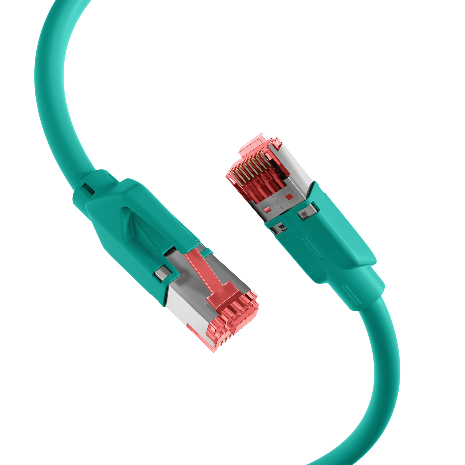 RJ45 Patch Cord Cat.6A S/FTP LSZH Draka UC900 TM21 green 7,5m