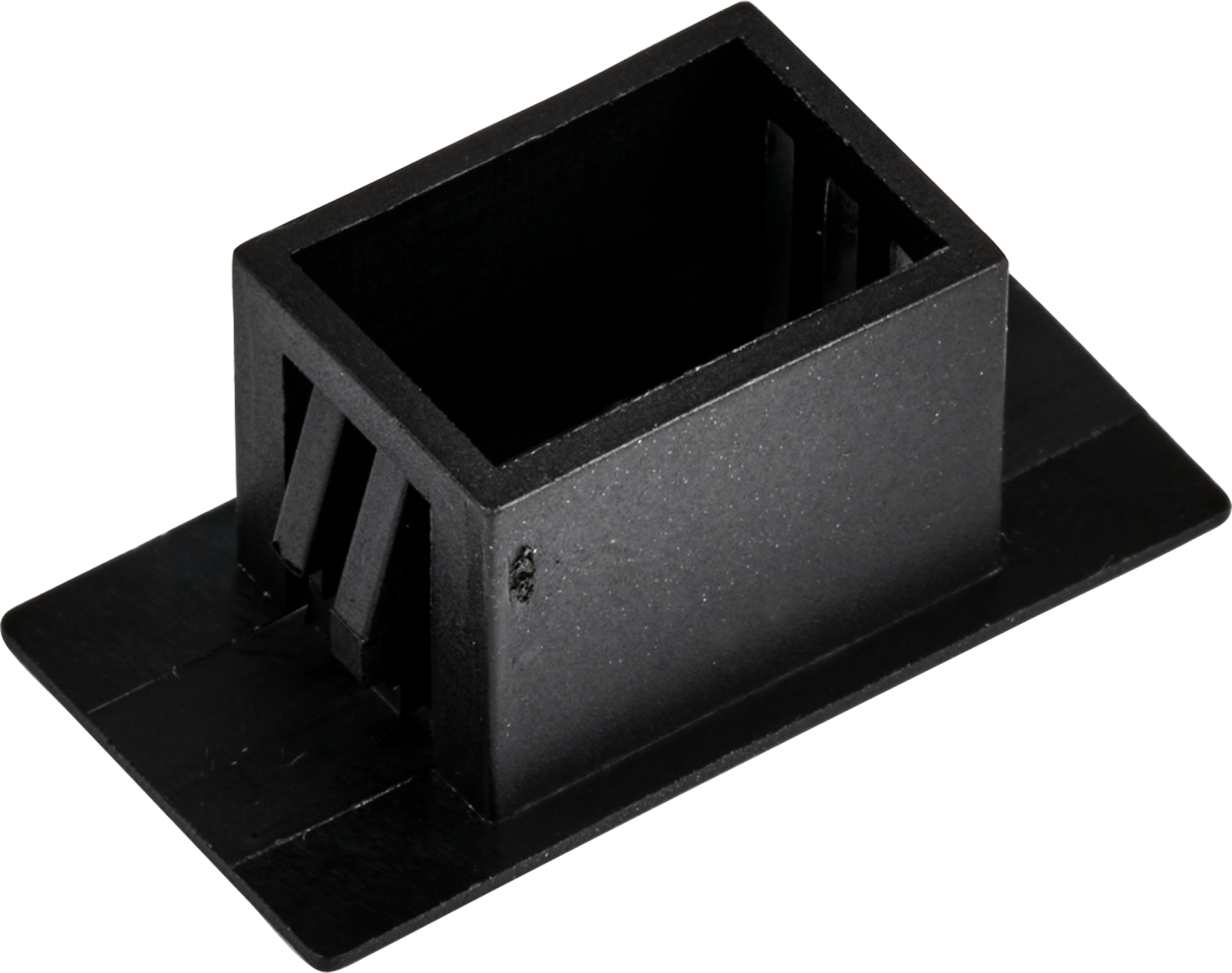 Dust cover plastic black for E2000®/SC simplex/LC-Duplex, PU 100