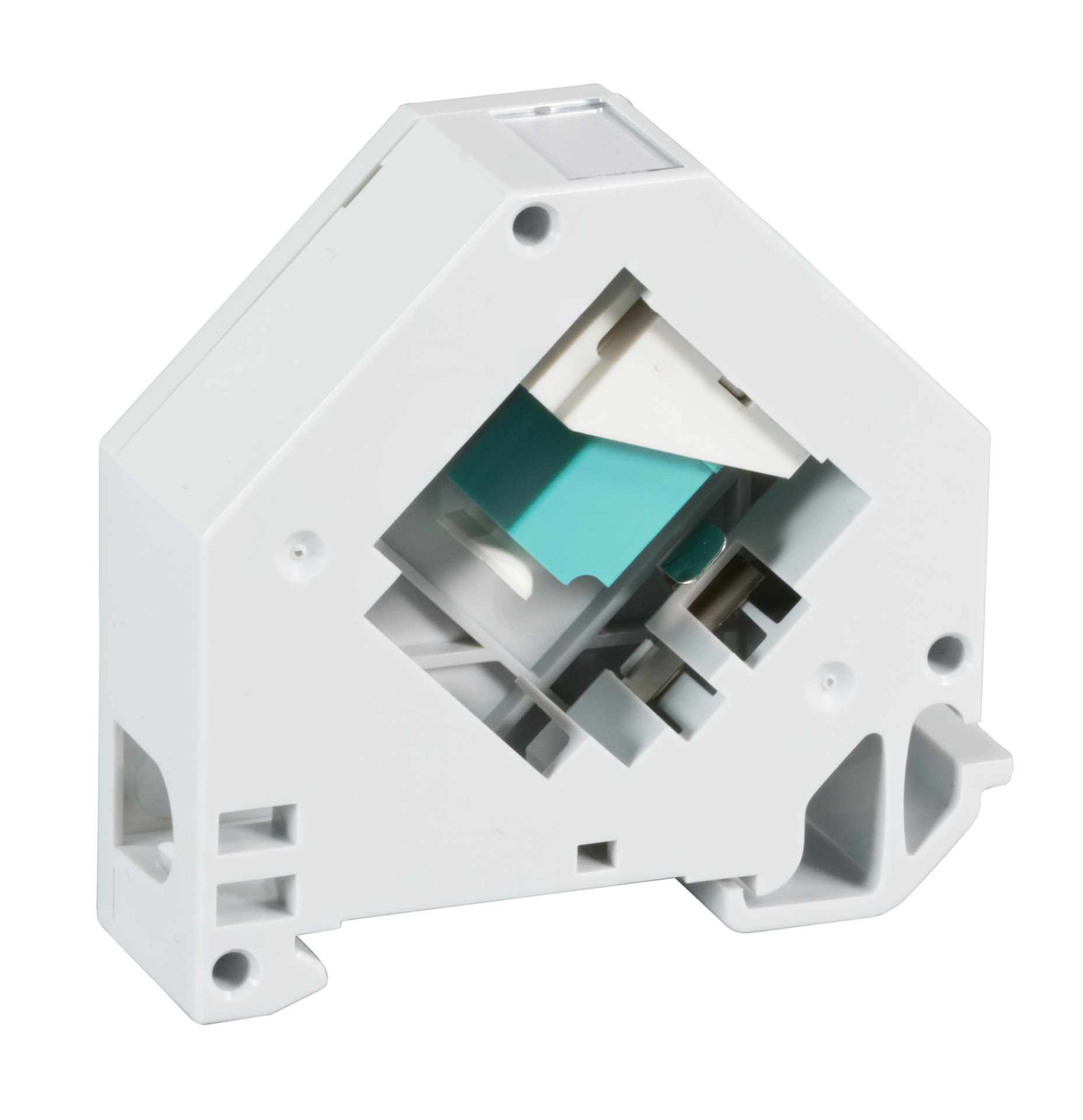 DIN RAIL adapter for LC Singlemode, 2 Ports