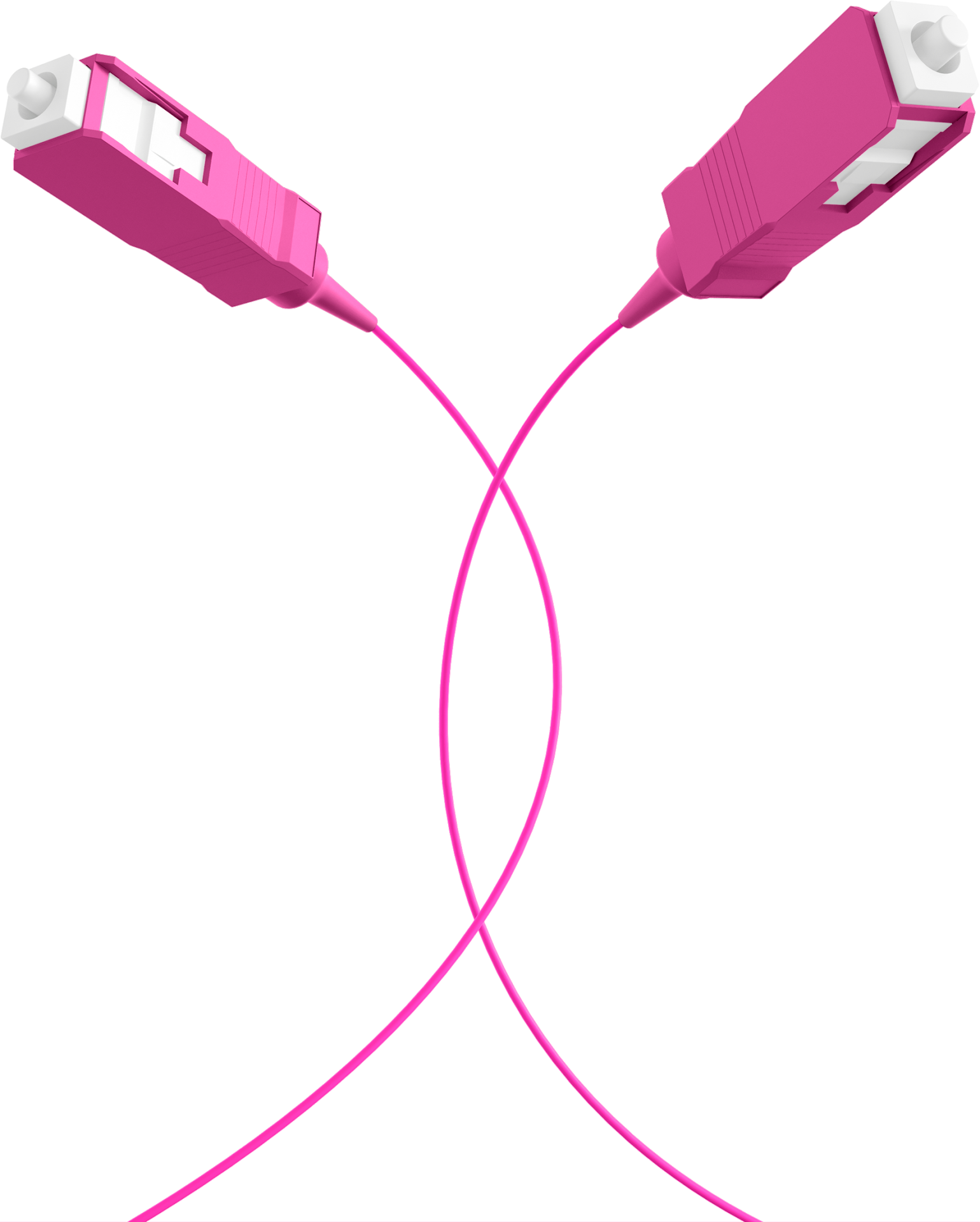 Fiber Pigtail SC OM4 -Heather violet 2m - 1 piece