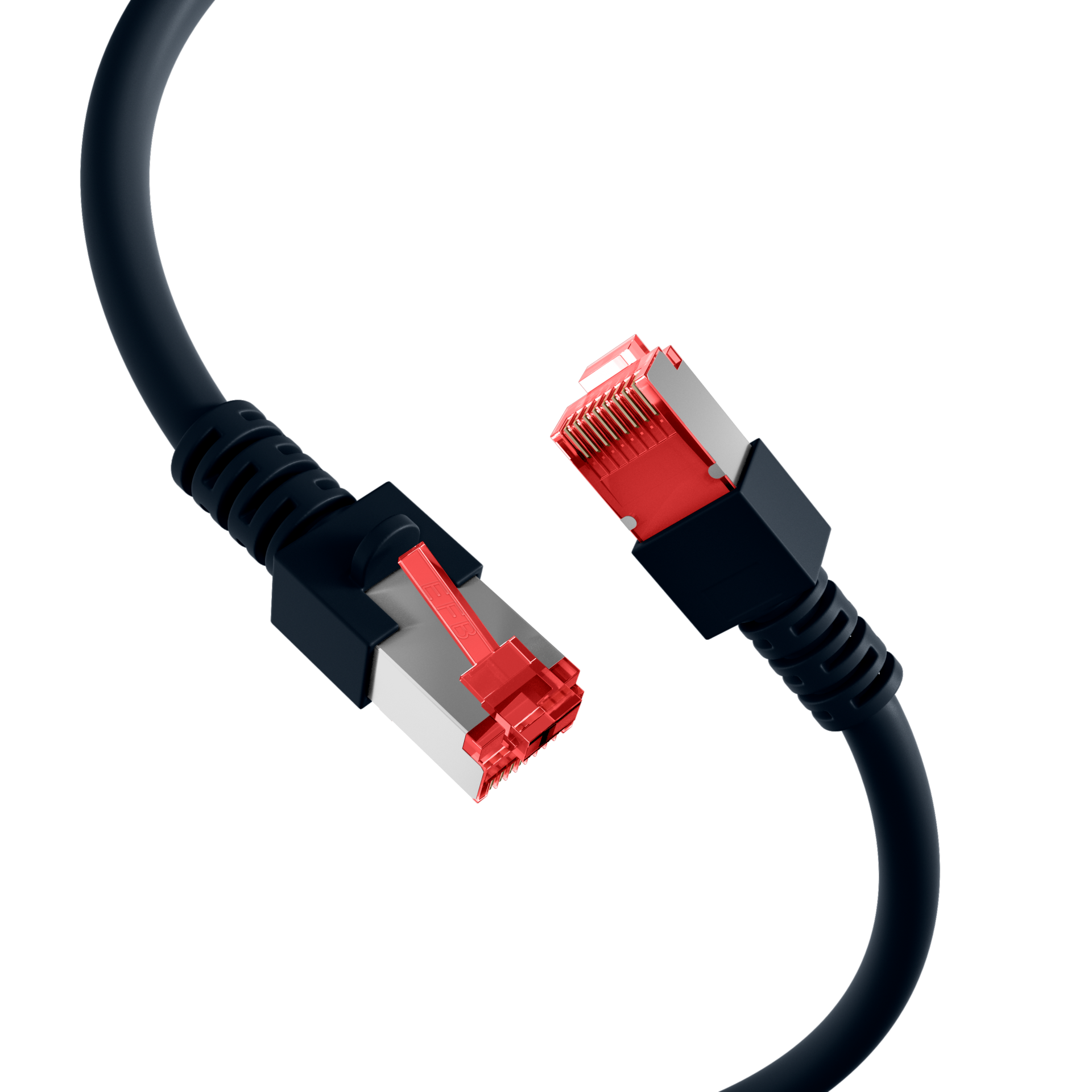 RJ45 Patch Cord Cat.6 S/FTP LSZH black