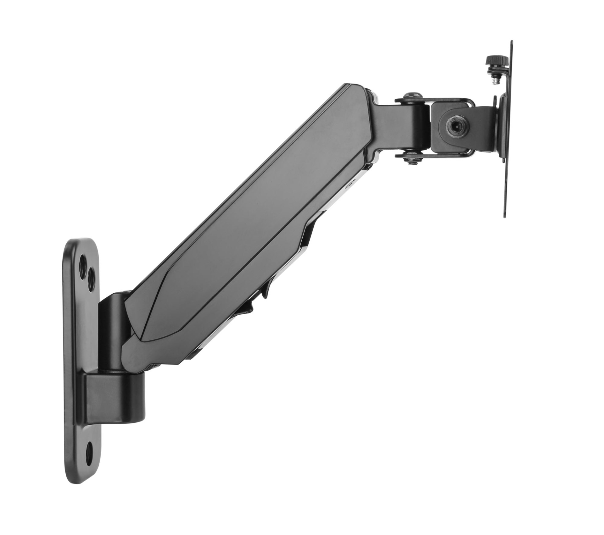Wall bracket for 1 LCD TV LED 17"-32", 1 arm, with gas spring, black