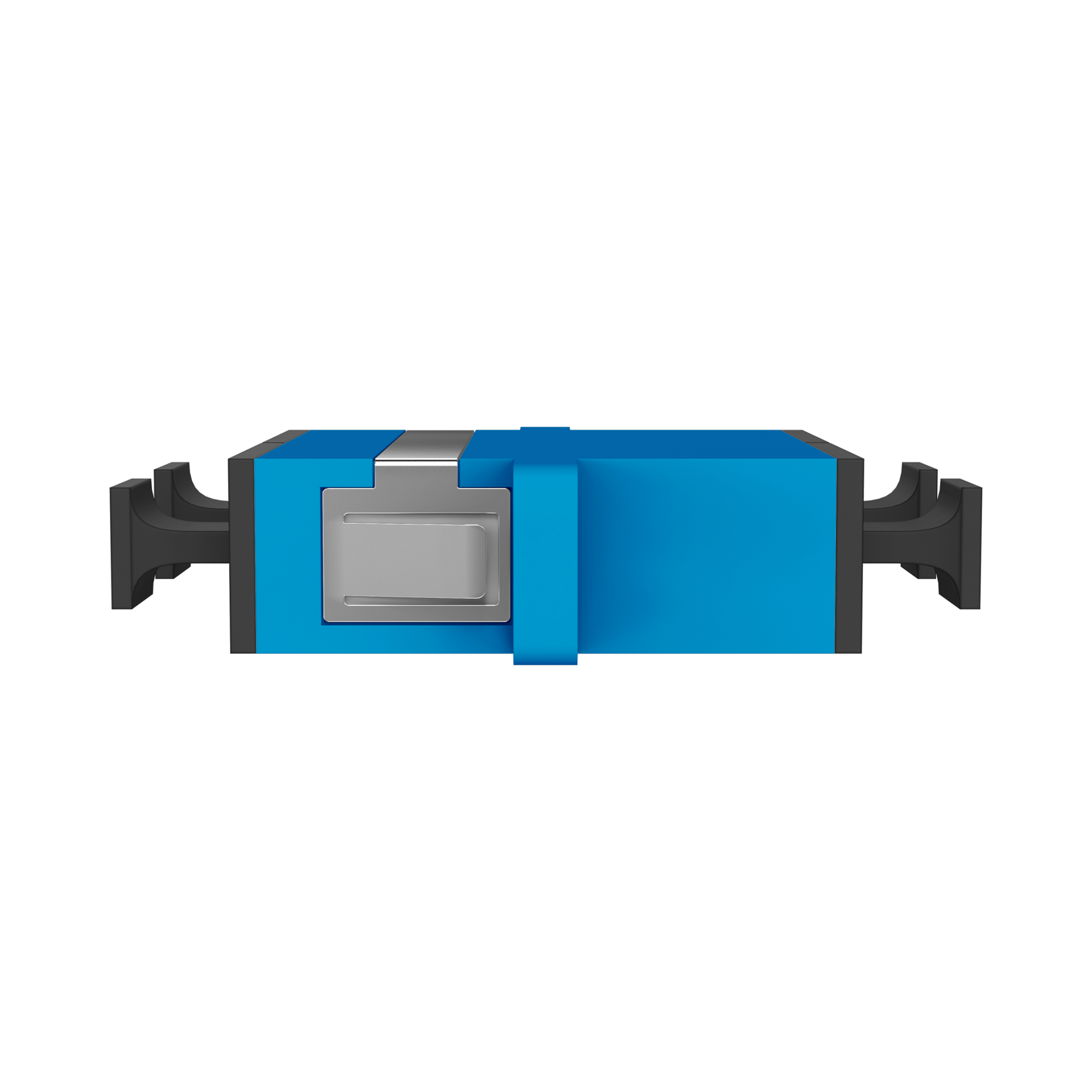 Adapter  SC Duplex OS2 blue 
