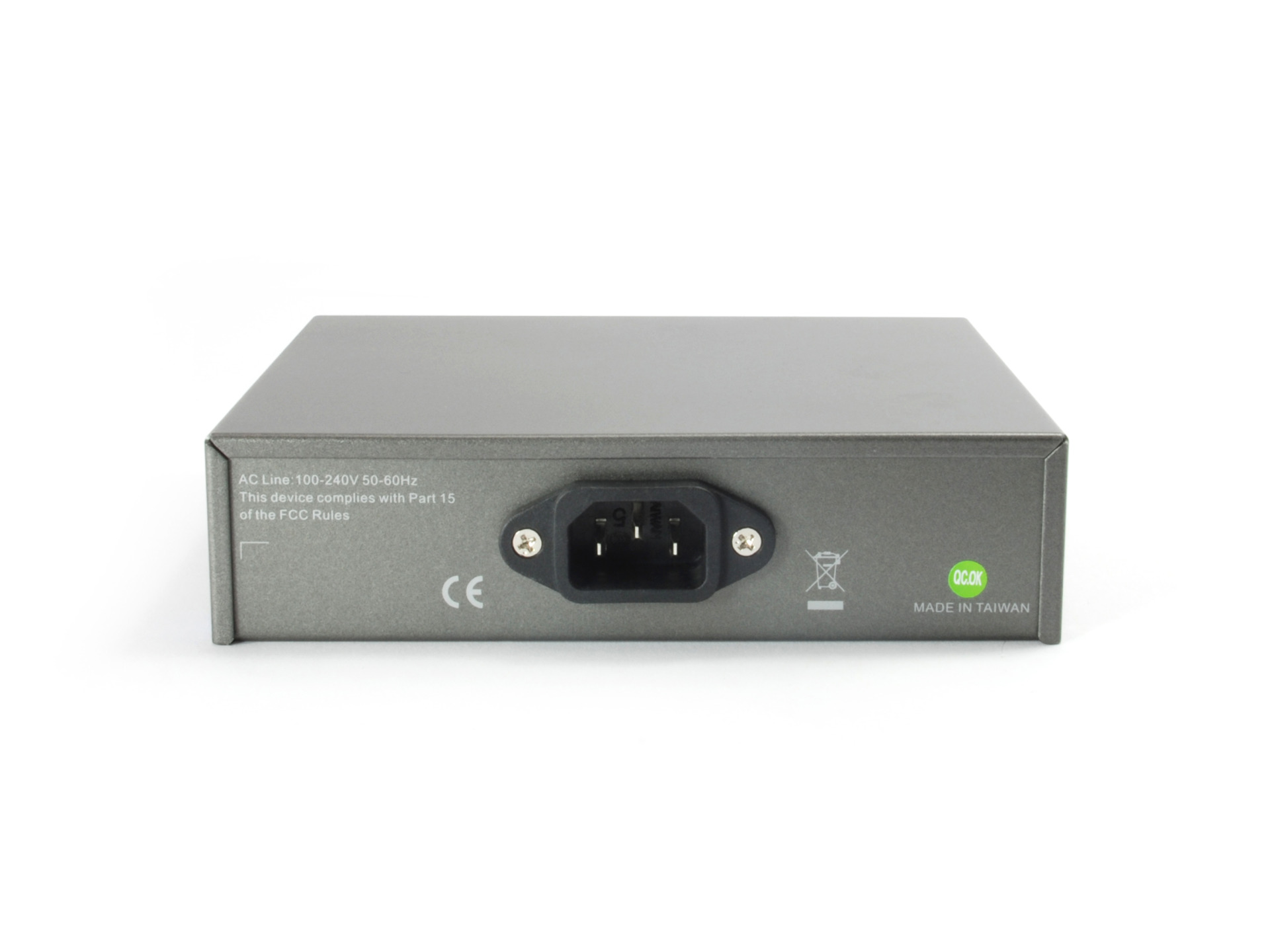 Media Converter + PoE Injector 10/100TX+PoE / 100FX SC MM 2km