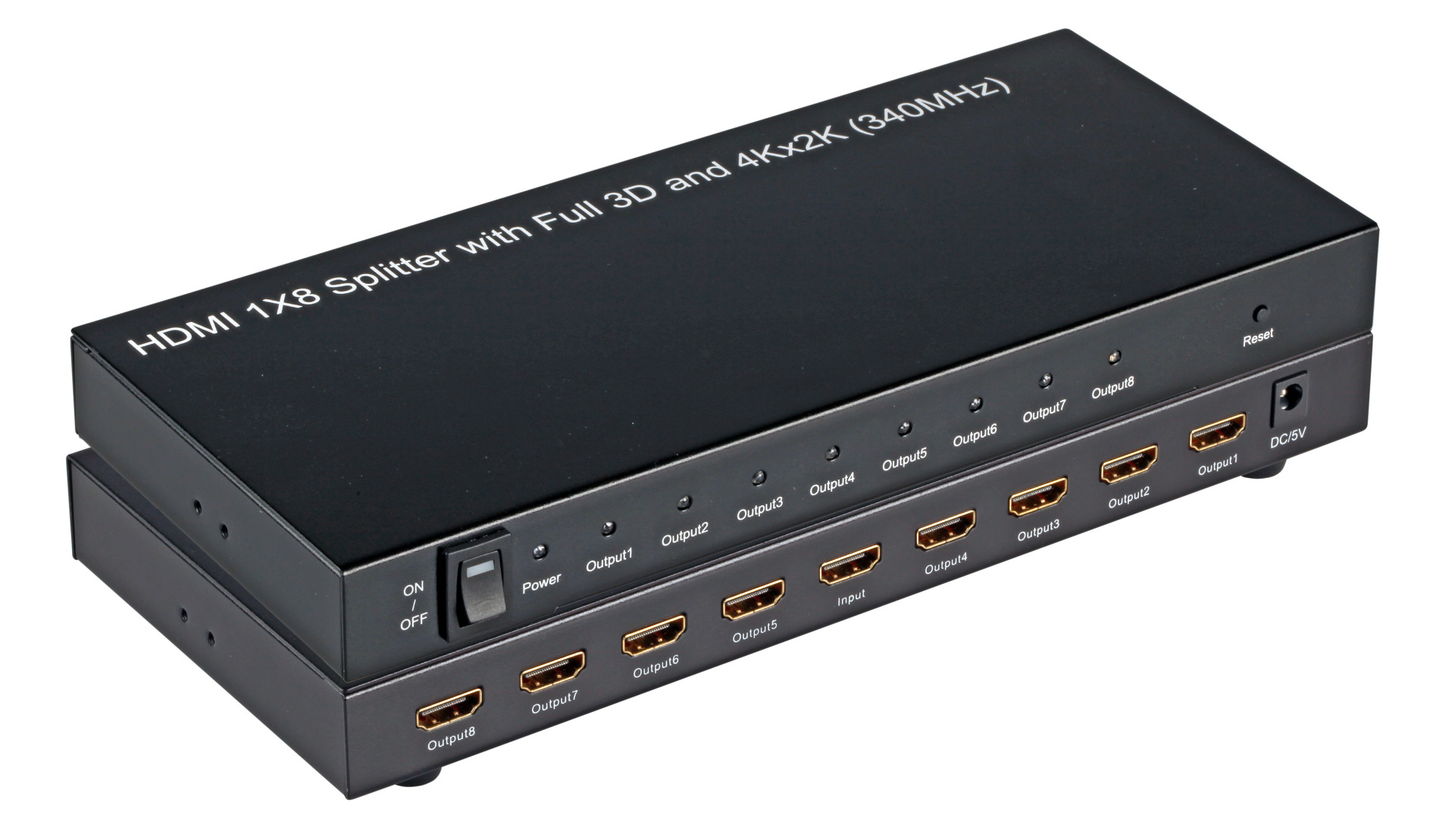 HDMIT Splitter 8-Port support 4Kx2K, HDCP