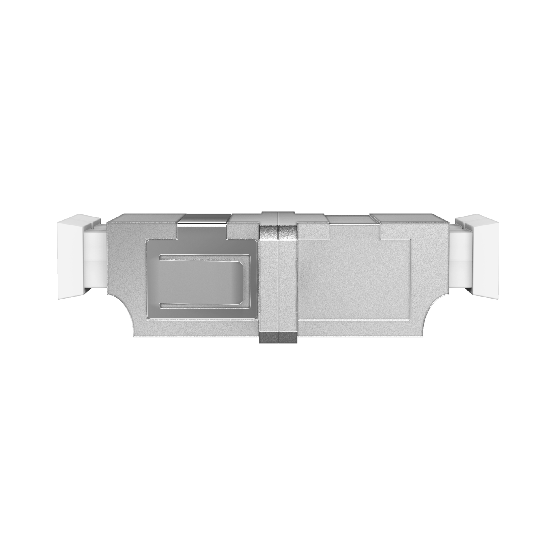 Adapter  LC Duplex OM1-5 metal housing 