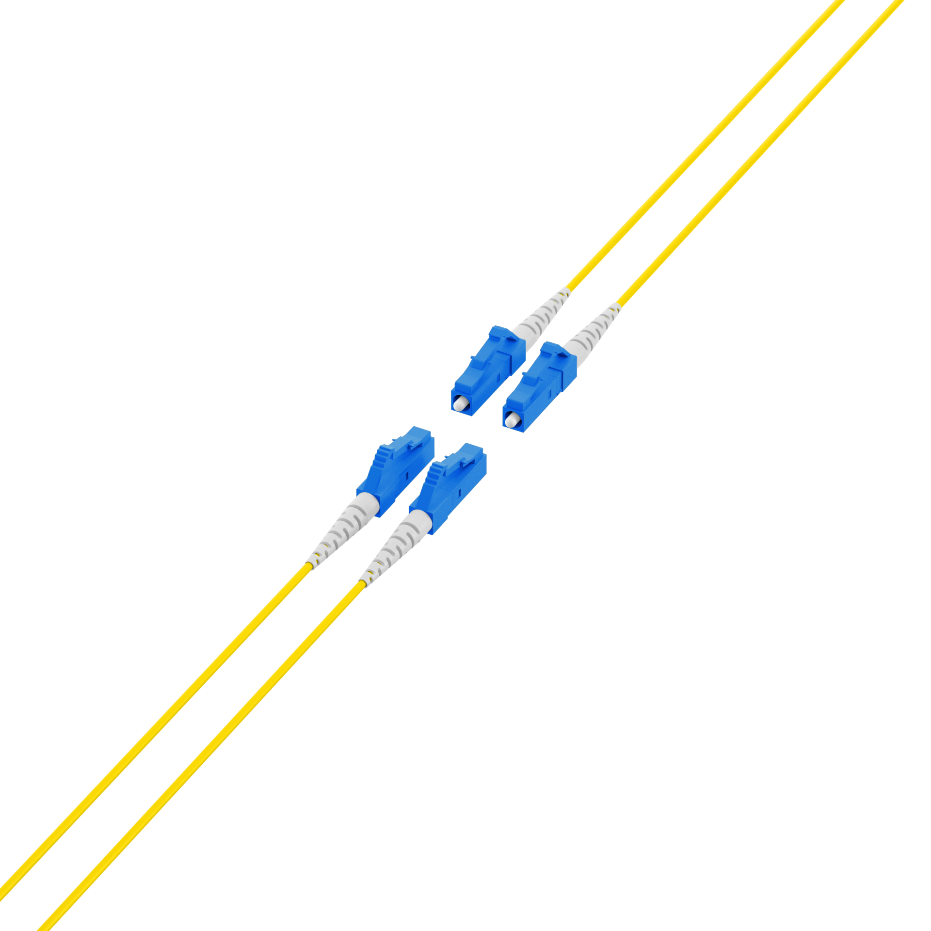 Trunk cable U-DQ(ZN)BH OS2 4E (1x4) LC-LC,10m Dca LSZH G657A1