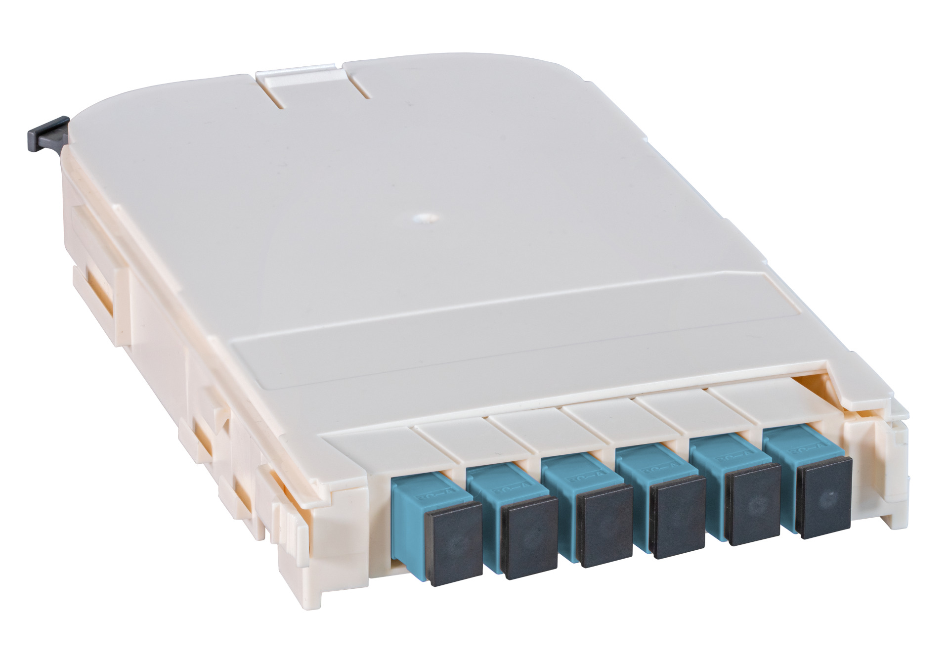 FTTH Module for FTTH-BGT, 6 Port SC with OS2 ceramic adapter
