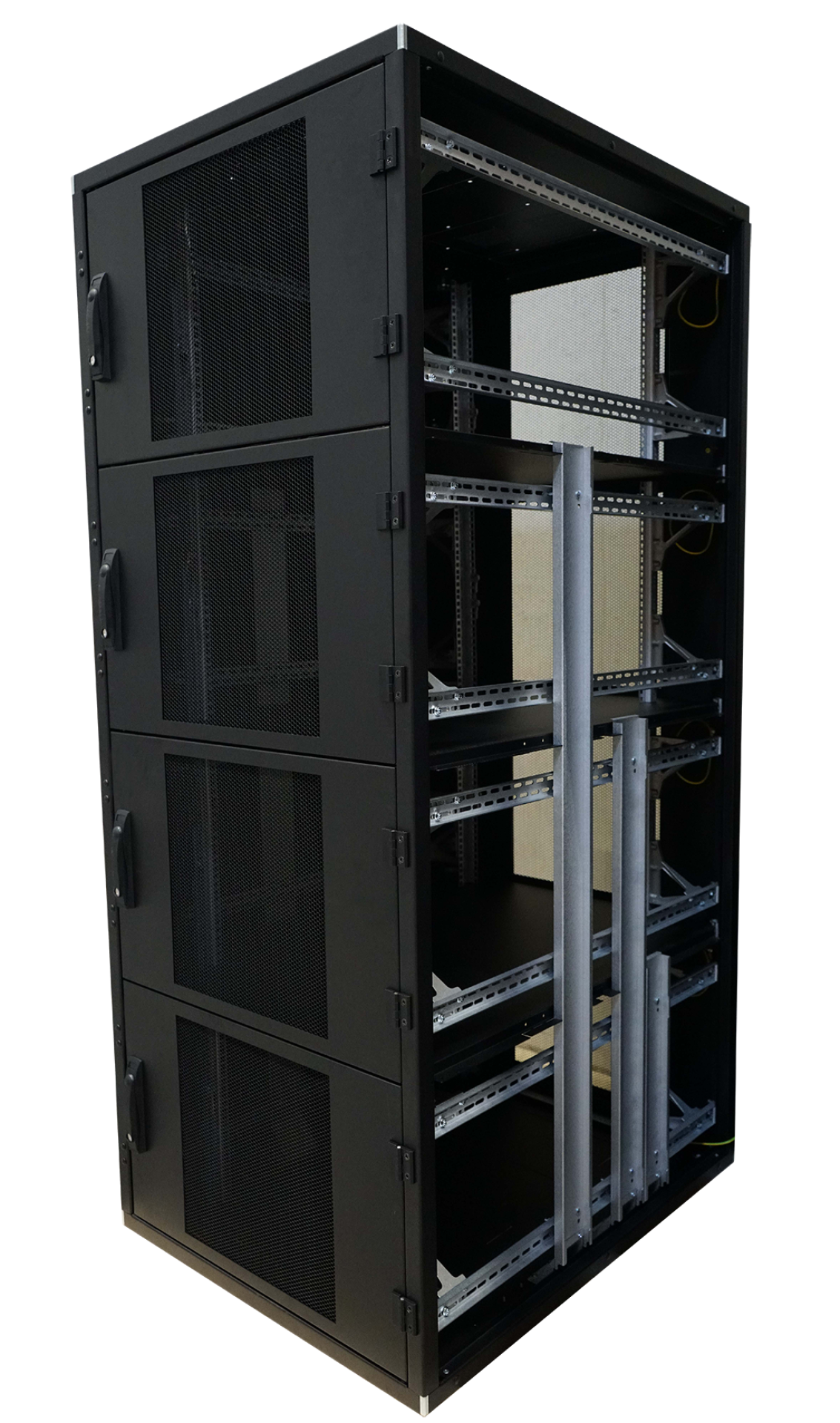 19'' Co-Location Racks PRO 800 x 1000 mm, F+R 1-Part 