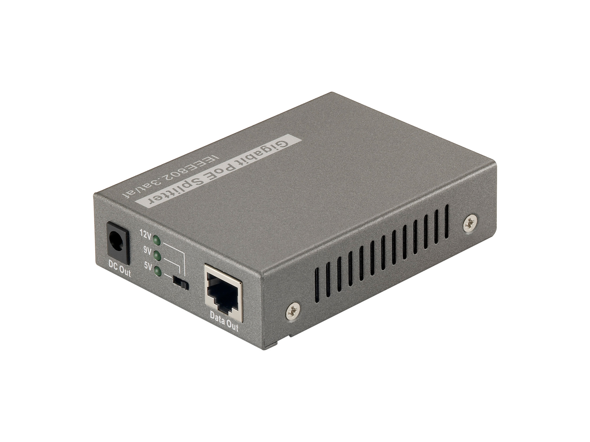 Gigabit Ethernet PoE+ Splitter 30W