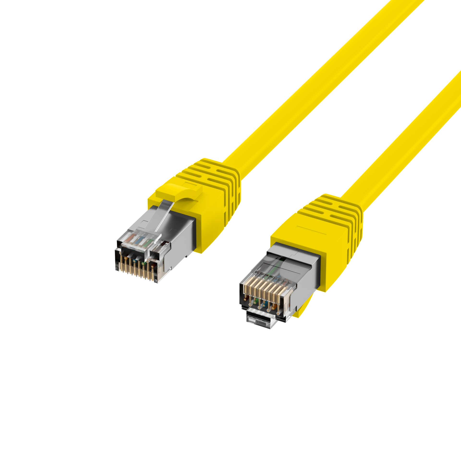 RJ45 Patch Cord Cat.8.1 S/FTP LSZH BC yellow 3m