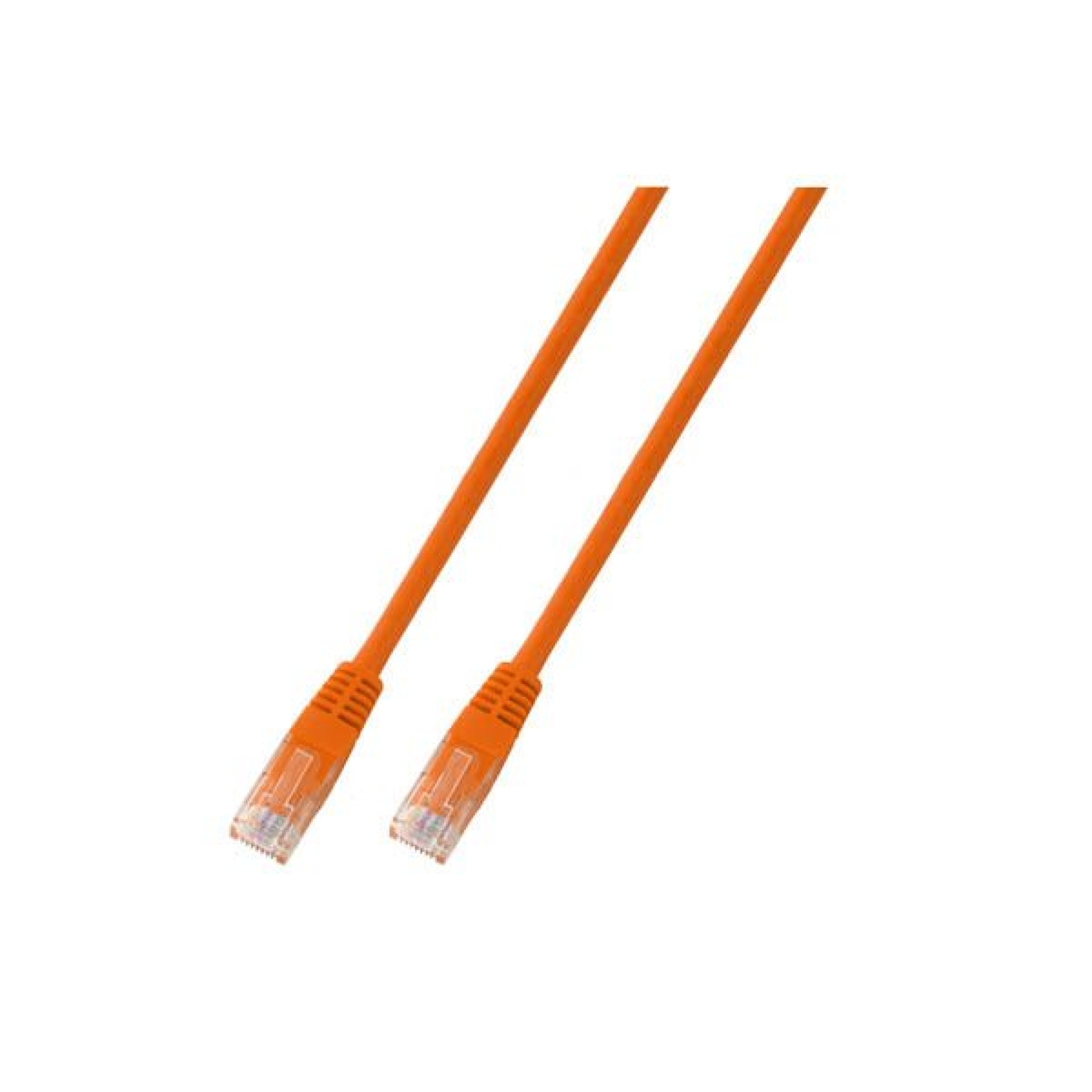 RJ45 Patch cable U/UTP, Cat.6, PVC, CCA, 2m, orange