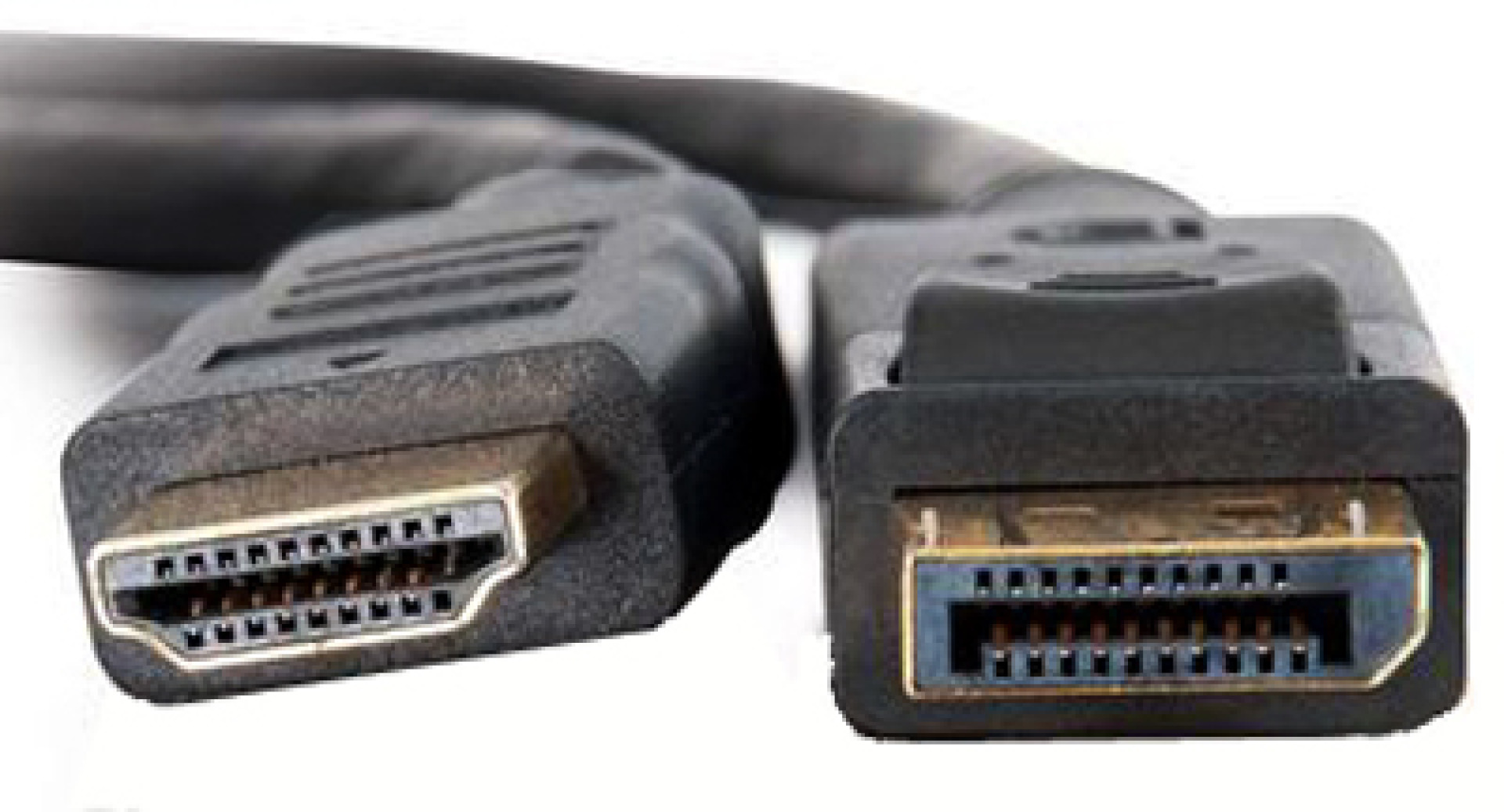 DisplayPort 1.2 to HDMI Connecting cable, black, 1 m