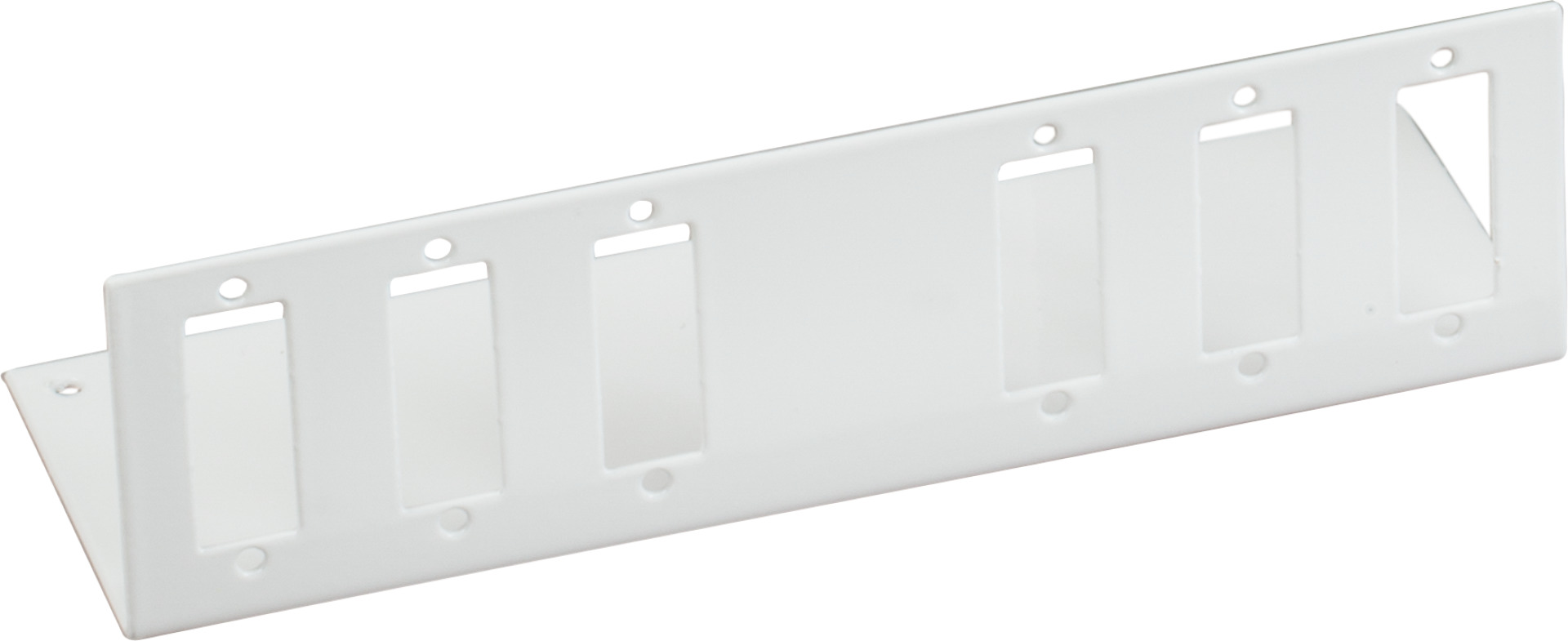 Distribution Plate, RAL7035 12 ST or FC (D-hole) Adapters