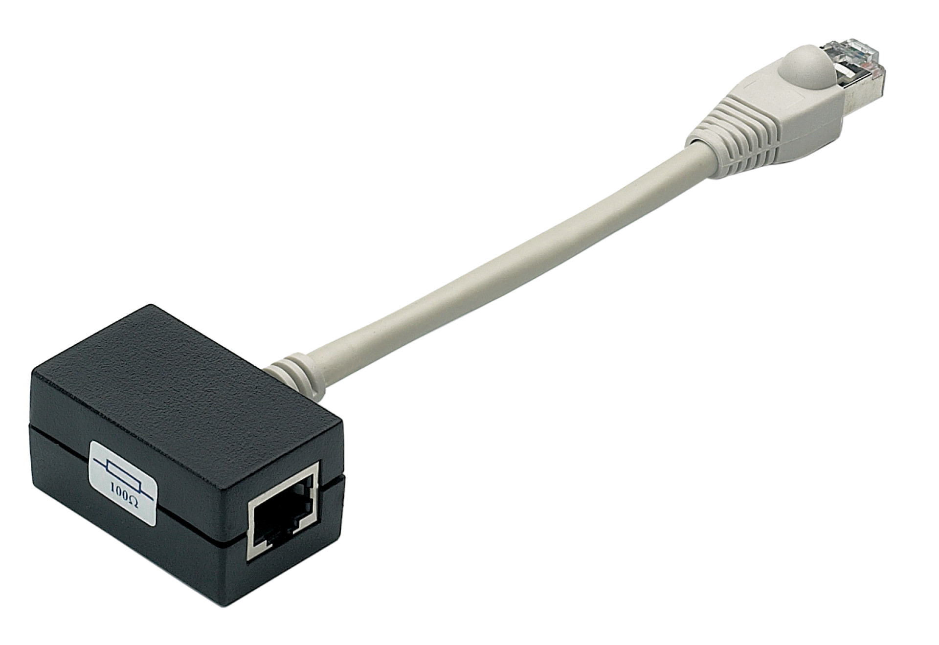 ISDN 2 x Adapter, RJ45 Plug / 2 x RJ45 Jack, Terminated