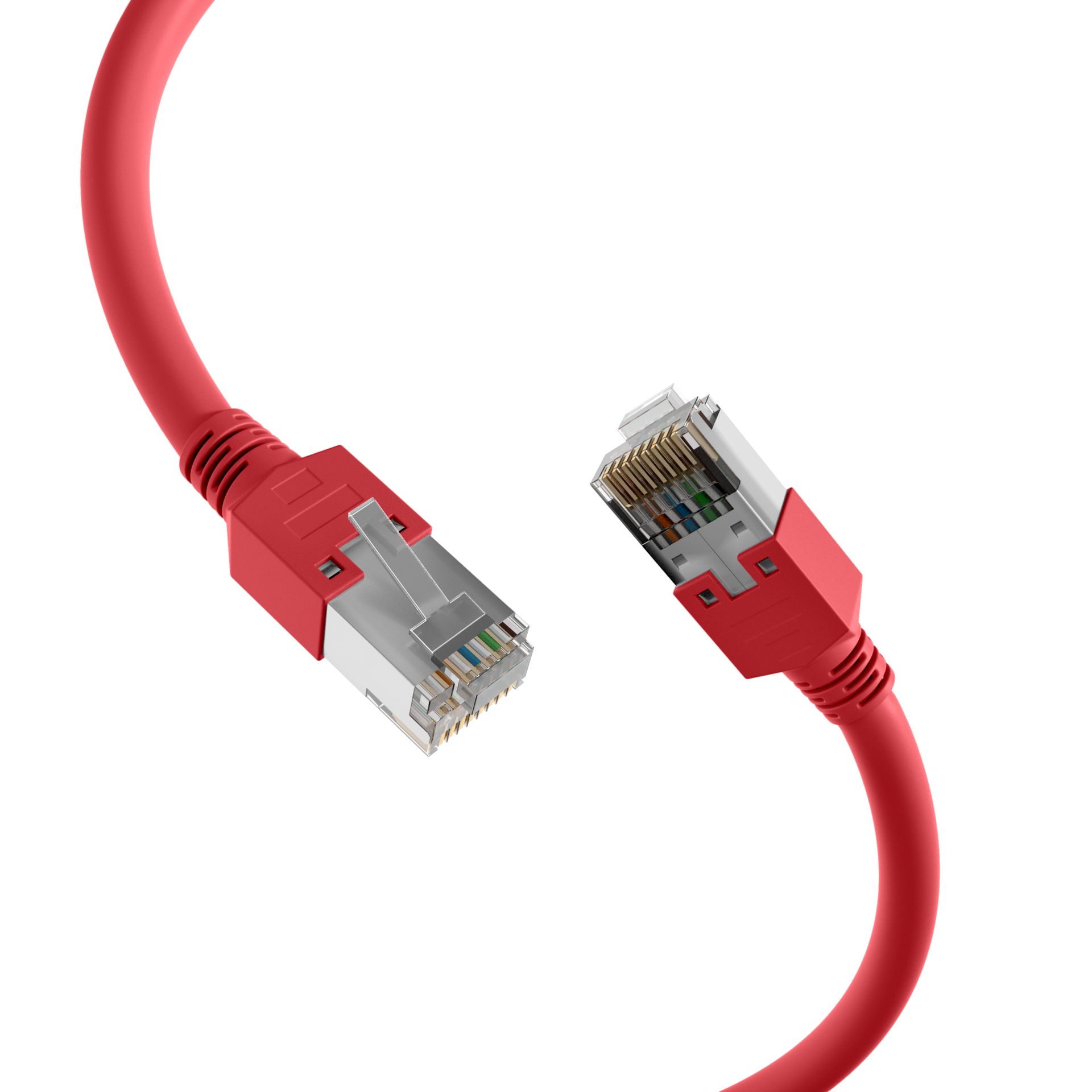 RJ45 Patch Cord Cat.5e SF/UTP LSZHDraka UC300 TM11 crossed red 3m